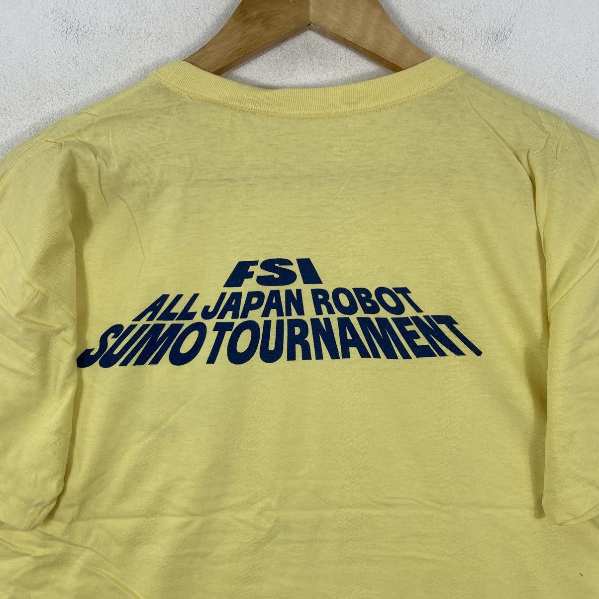 Vintage Vintage FSI Japan Robot Sumo Tournament Tee Size US M / EU 48-50 / 2 - 5 Thumbnail