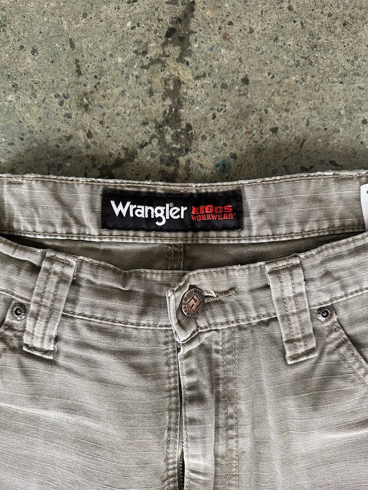 Vintage × Wrangler Vintage Wrangler Riggs Workwear Cargo Pants Size US 34 / EU 50 - 3 Thumbnail