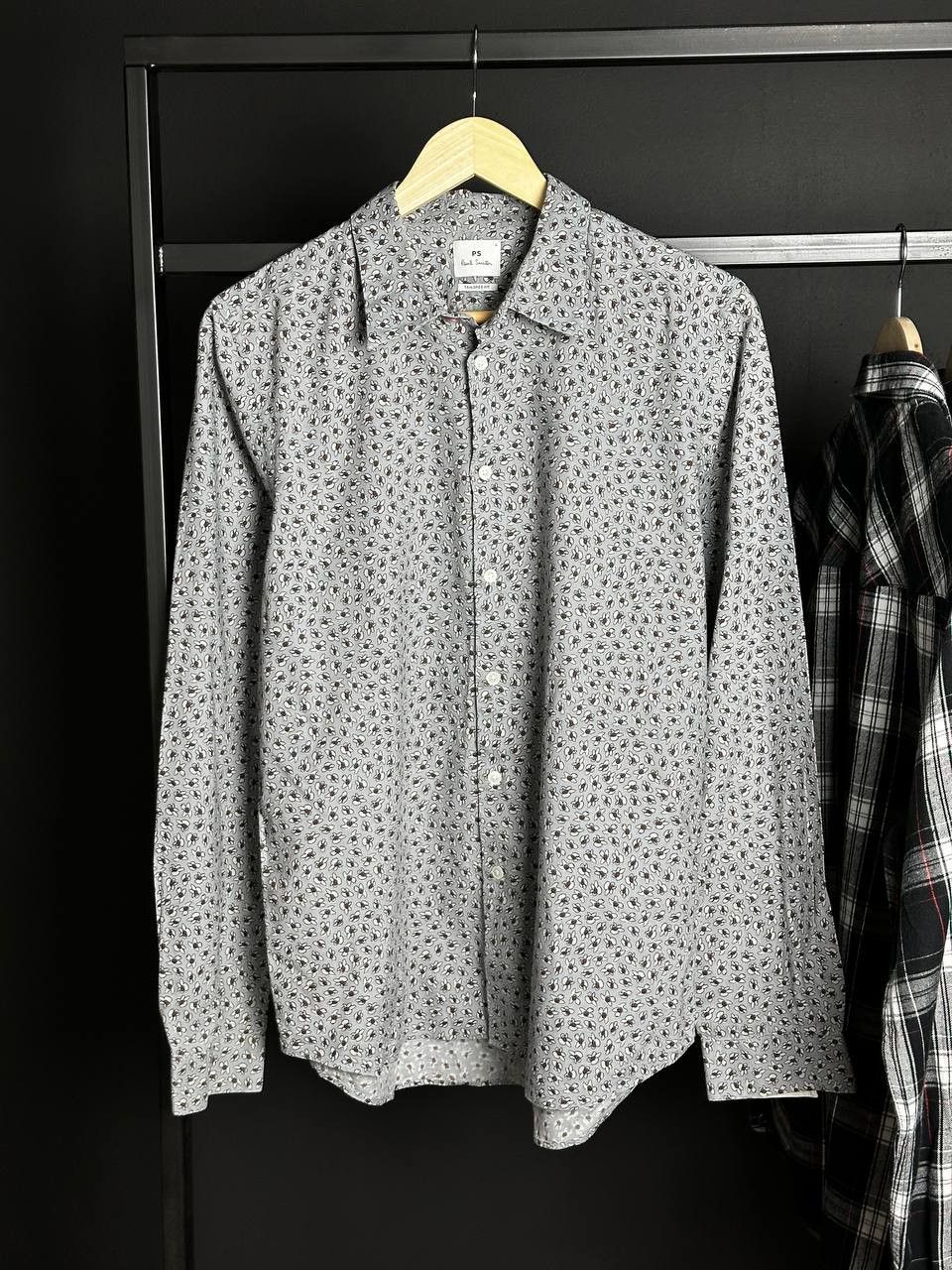 Designer × Paul Smith Paul Smith Collar Printed Voile Shirt Size L Size US L / EU 52-54 / 3 - 1 Thumbnail