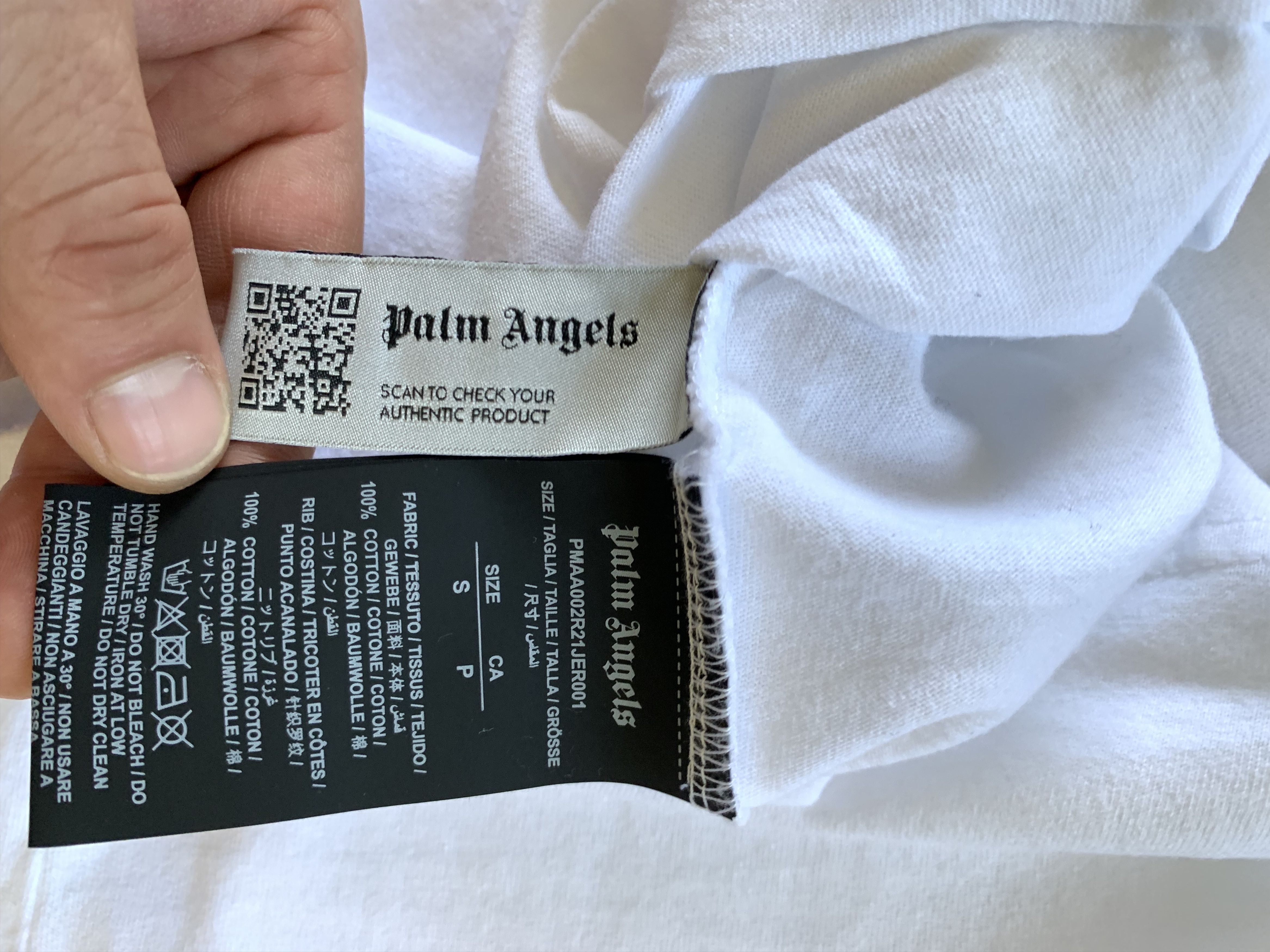 Palm Angels Palm Angeles Big Logo T-Shirt Size US S / EU 44-46 / 1 - 5 Thumbnail