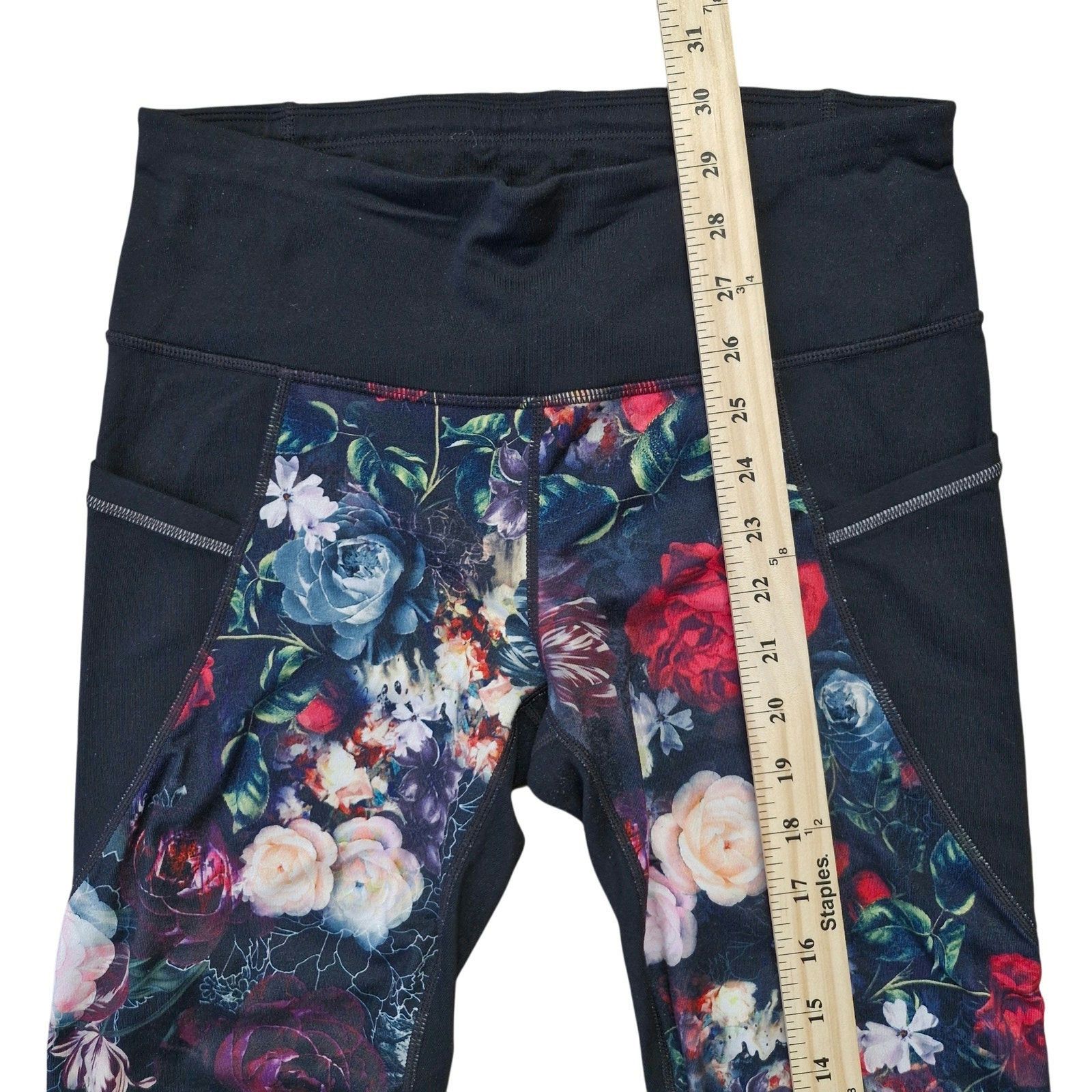Athleta Athleta Relay Crop Leggings Women's S Orchid Floral Print Size 27" / US 4 / IT 40 - 6 Thumbnail