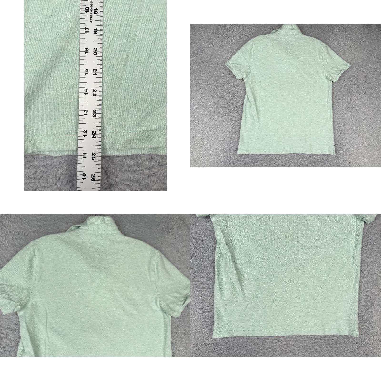 Tommy Hilfiger Tommy Hilfiger Polo Shirt Men Small Green Cotton Slim Read Size US S / EU 44-46 / 1 - 9 Thumbnail