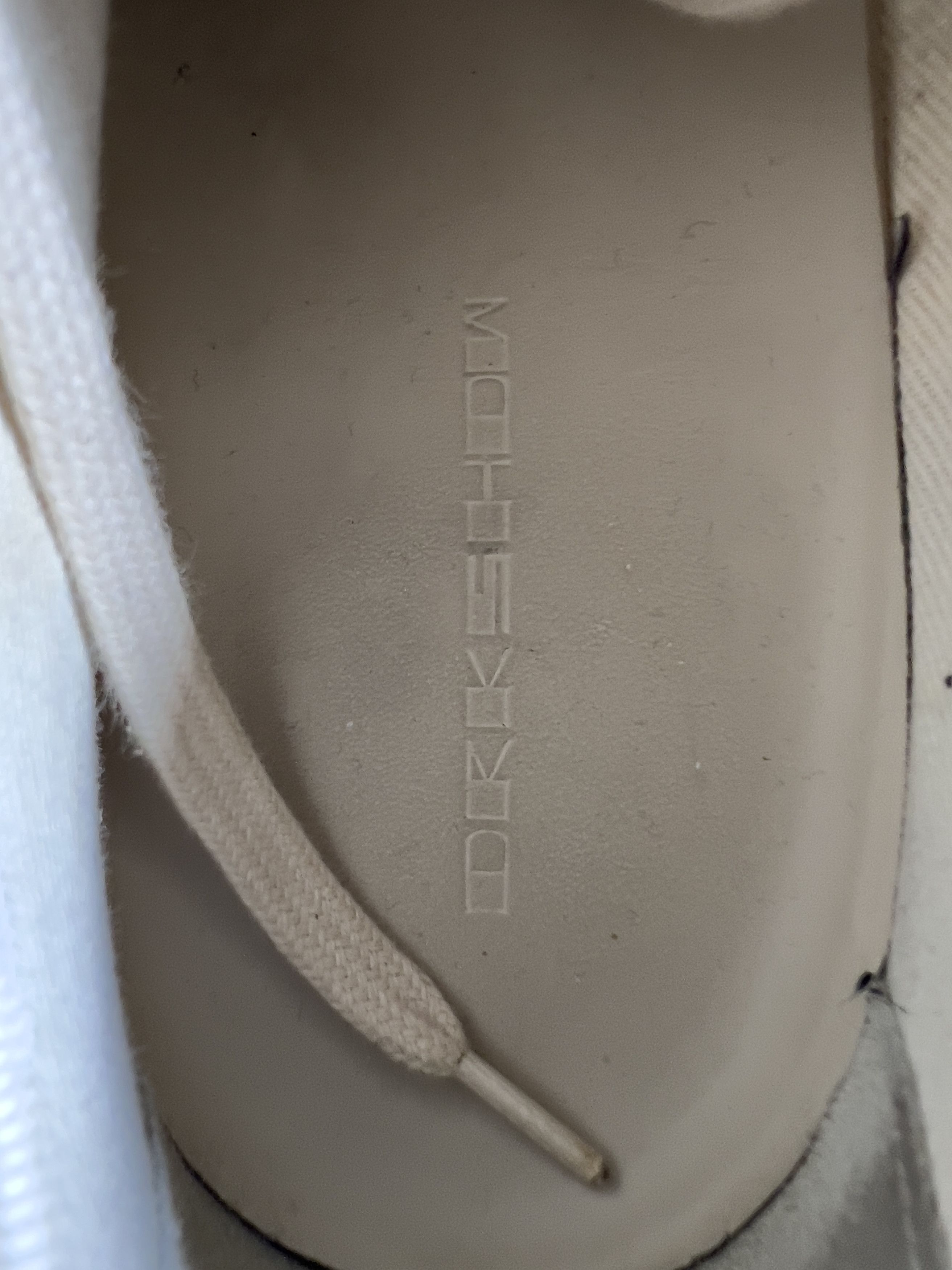 Rick Owens Rick Owens DRKSHDW Milk Low Top Ramones Size US 9 / EU 42 - 12 Thumbnail