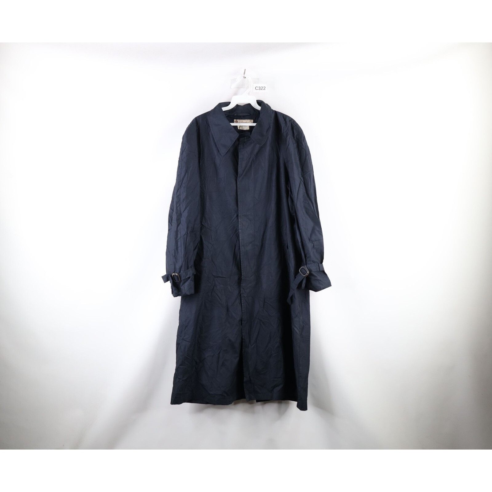Gucci Vintage 70s Gucci Distressed Silk Trench Coat Jacket Size US L / EU 52-54 / 3 - 1 Thumbnail