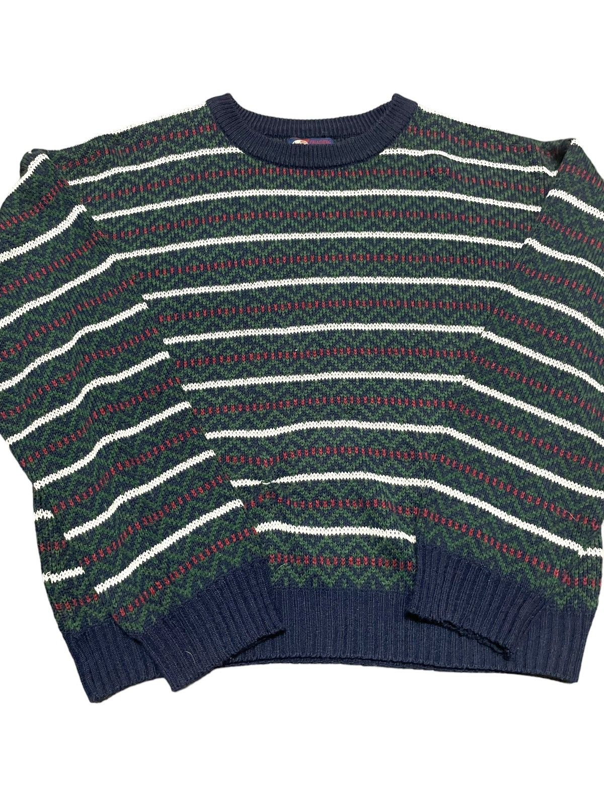 Vintage Vintage 90s sweater Size US L / EU 52-54 / 3 - 2 Thumbnail
