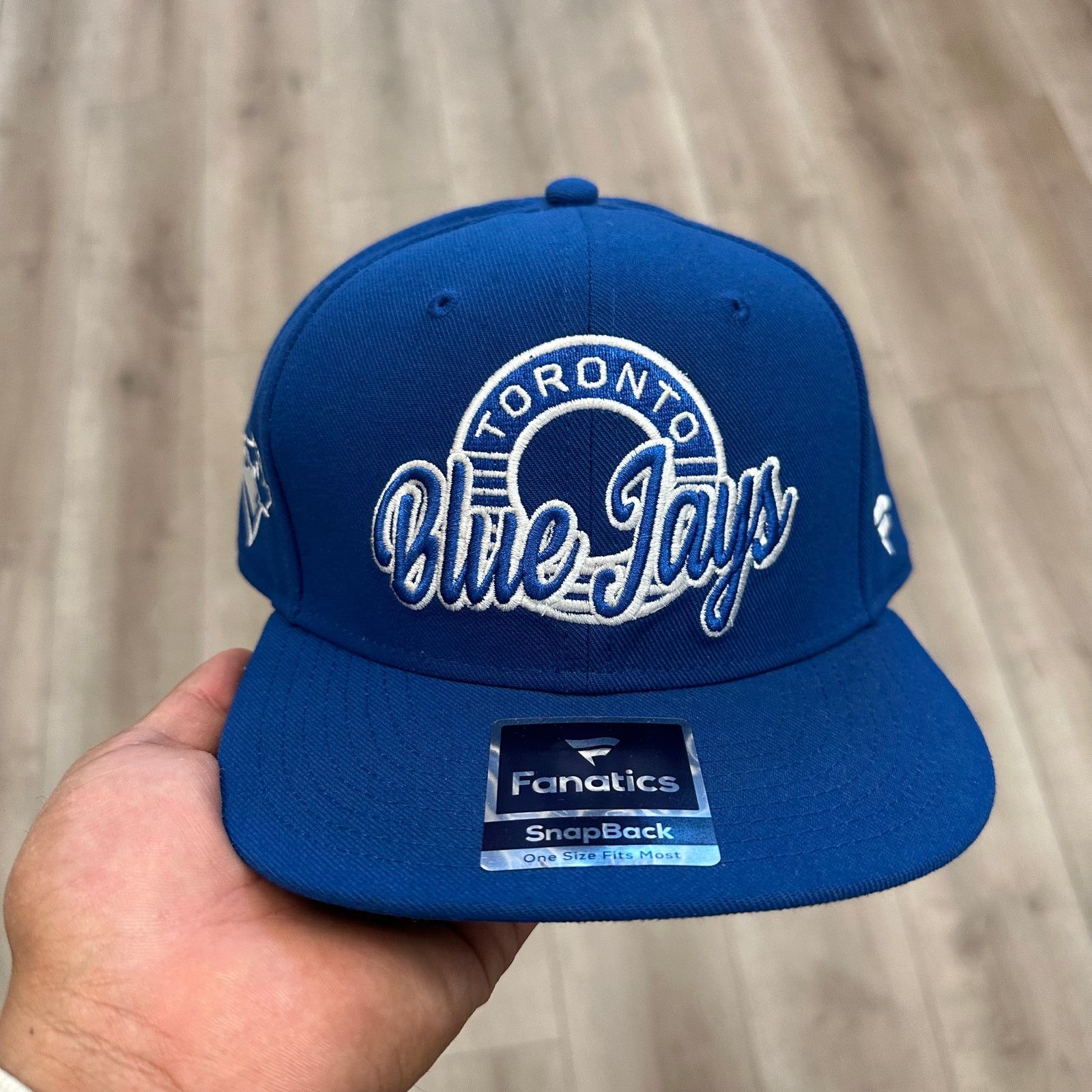 New Era Toronto Blue Jays Fanatics Circle Script Snapback Hat Cap Size ONE SIZE - 2 Thumbnail