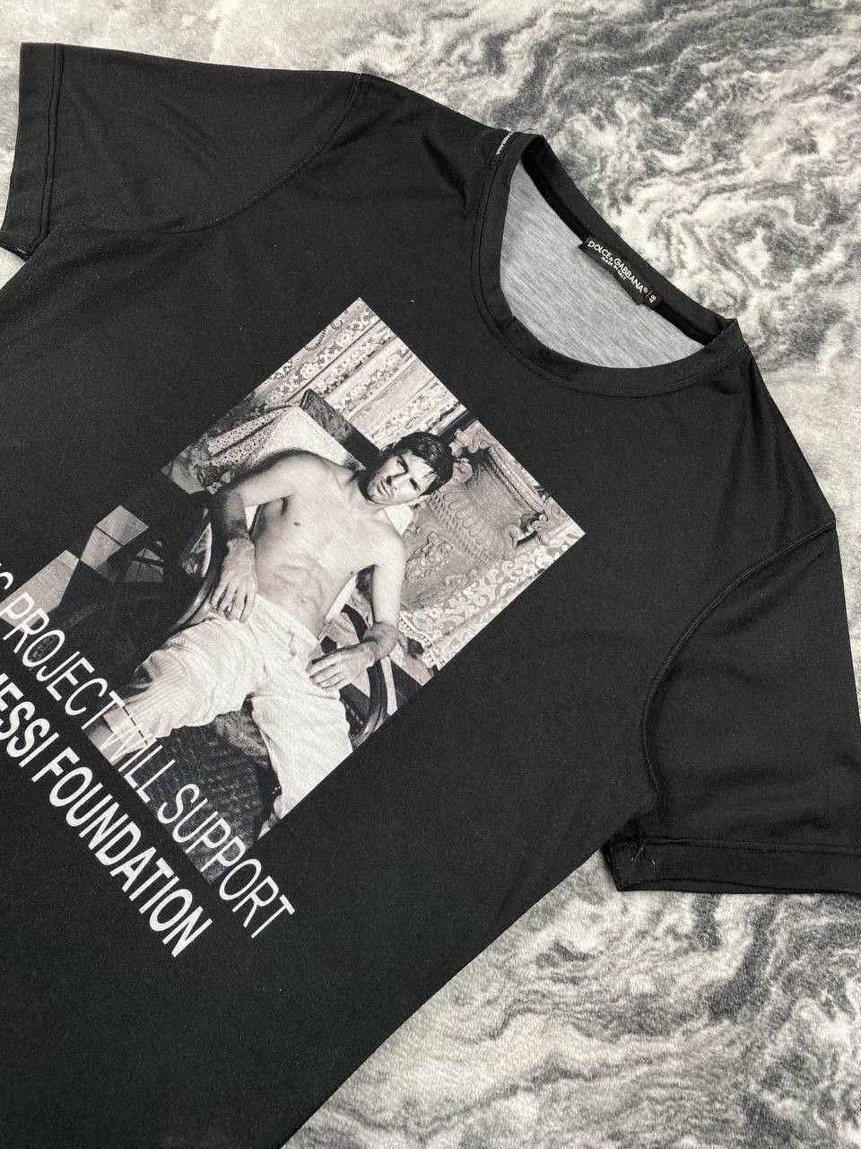 Dolce & Gabbana Dolce & Gabbana Lionel Messi Big Logo T Shirt Men Size 48 Size US M / EU 48-50 / 2 - 3 Thumbnail