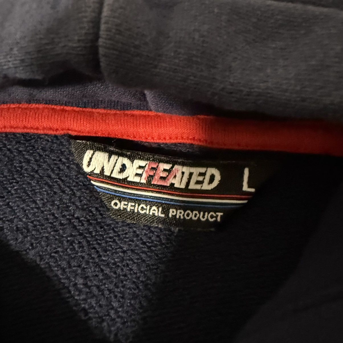 Undefeated Navy Undefeated Pullover Hoodie Size US L / EU 52-54 / 3 - 5 Thumbnail