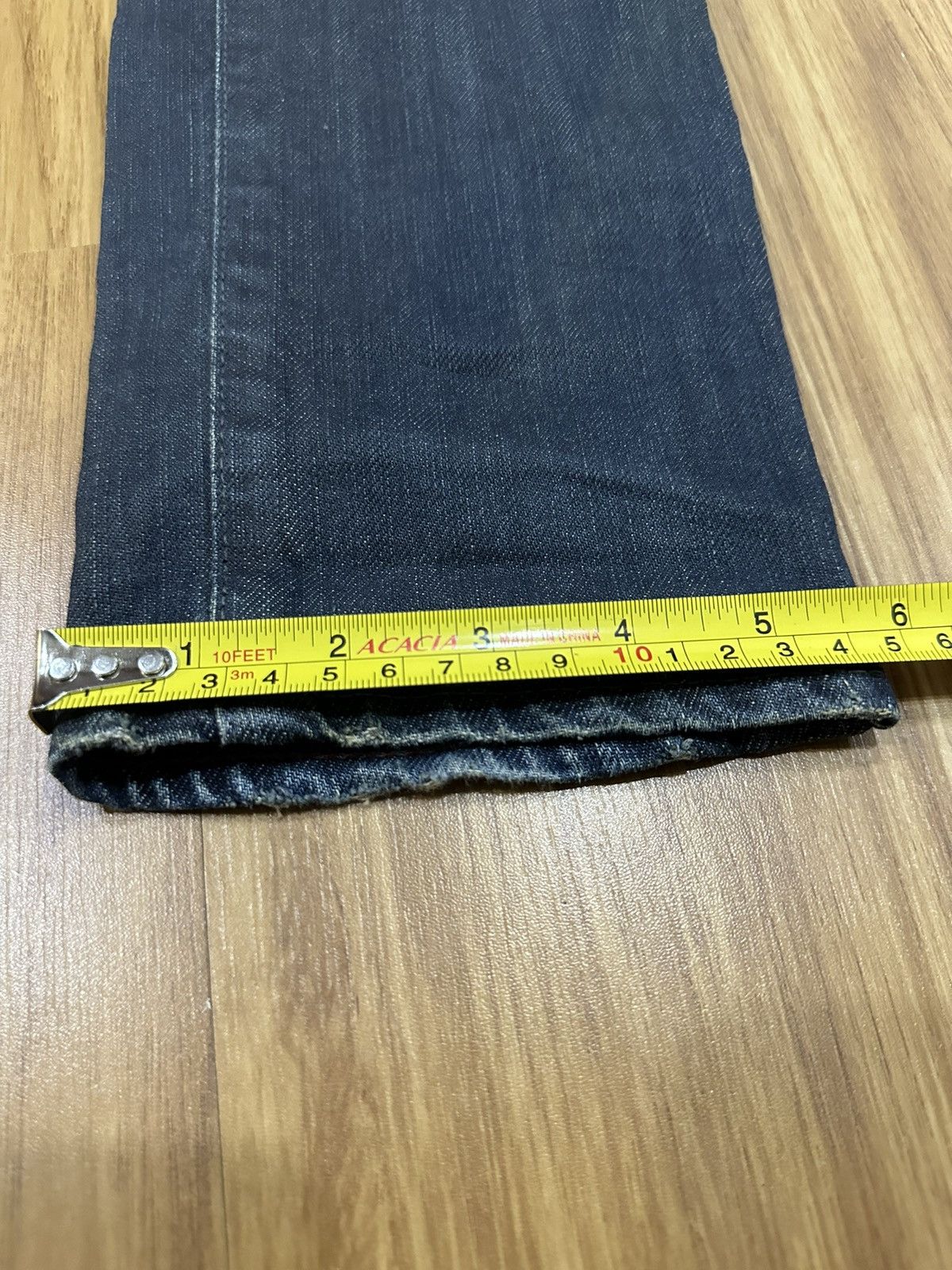 Hysteric Glamour Hysteric Glamour Waxed Distressed Knee Denim Size US 28 / EU 44 - 15 Thumbnail