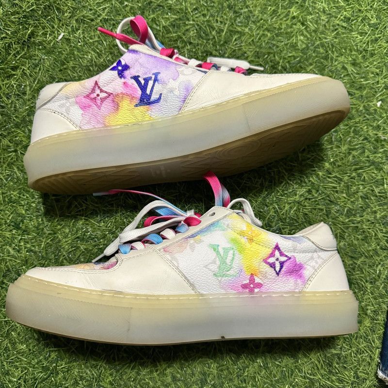 Louis Vuitton Louis Vuitton Ollie Colorful Low Top Fashion Sneakers - Size US 8.5 / EU 41-42 - 9 Thumbnail