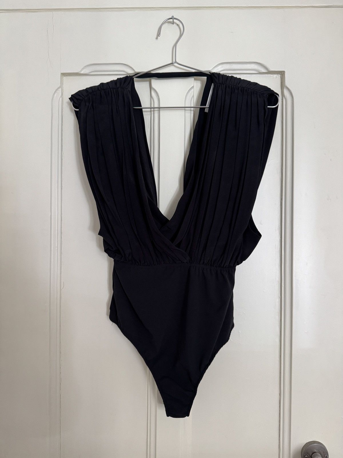 Designer LIVY silk bodysuit Size S / US 4 / IT 40 - 1 Thumbnail