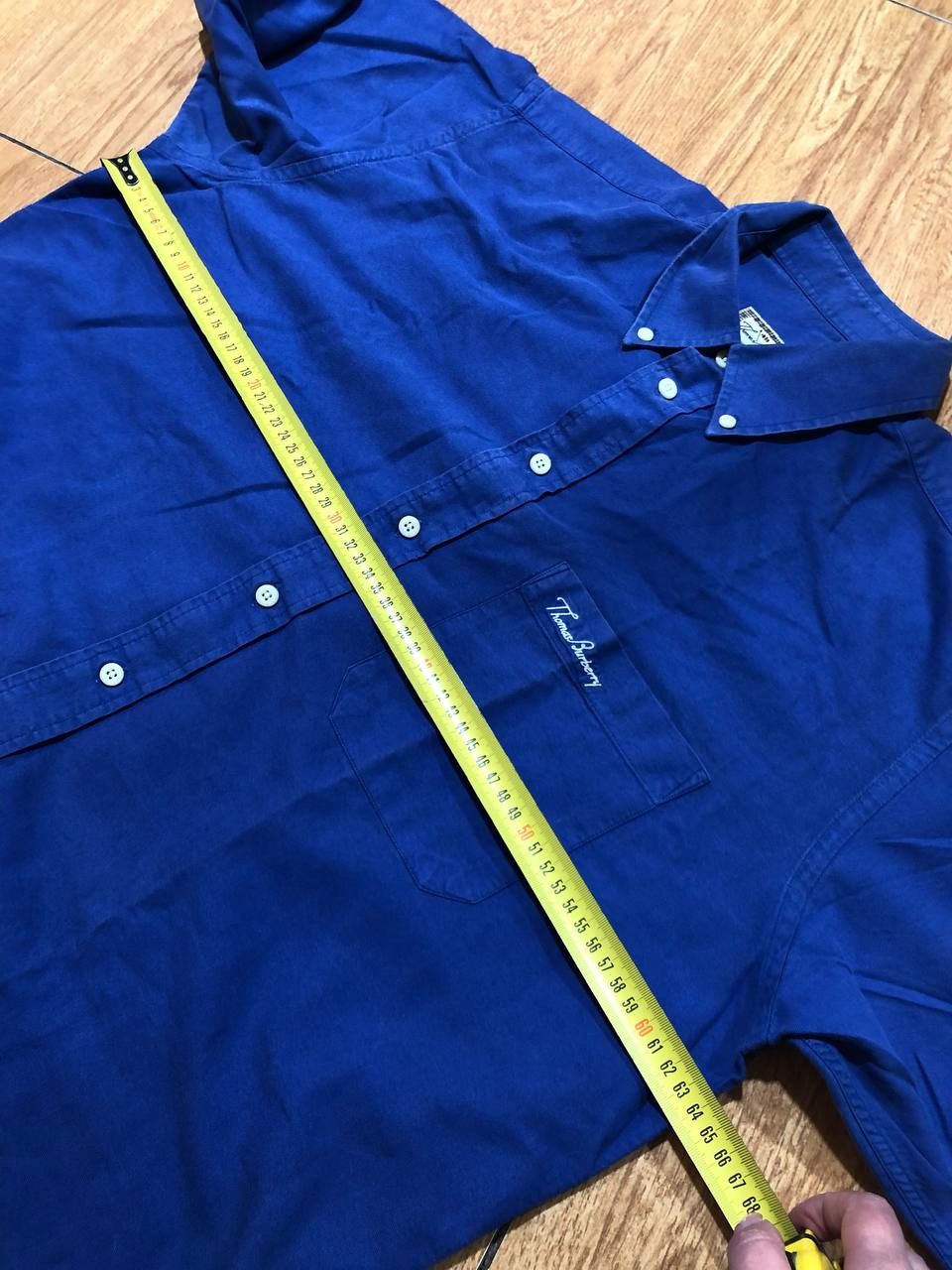 Burberry Thomas Burberry Retro Relaxed Button Down Long Sleeve Shirt Size US XL / EU 56 / 4 - 12 Thumbnail