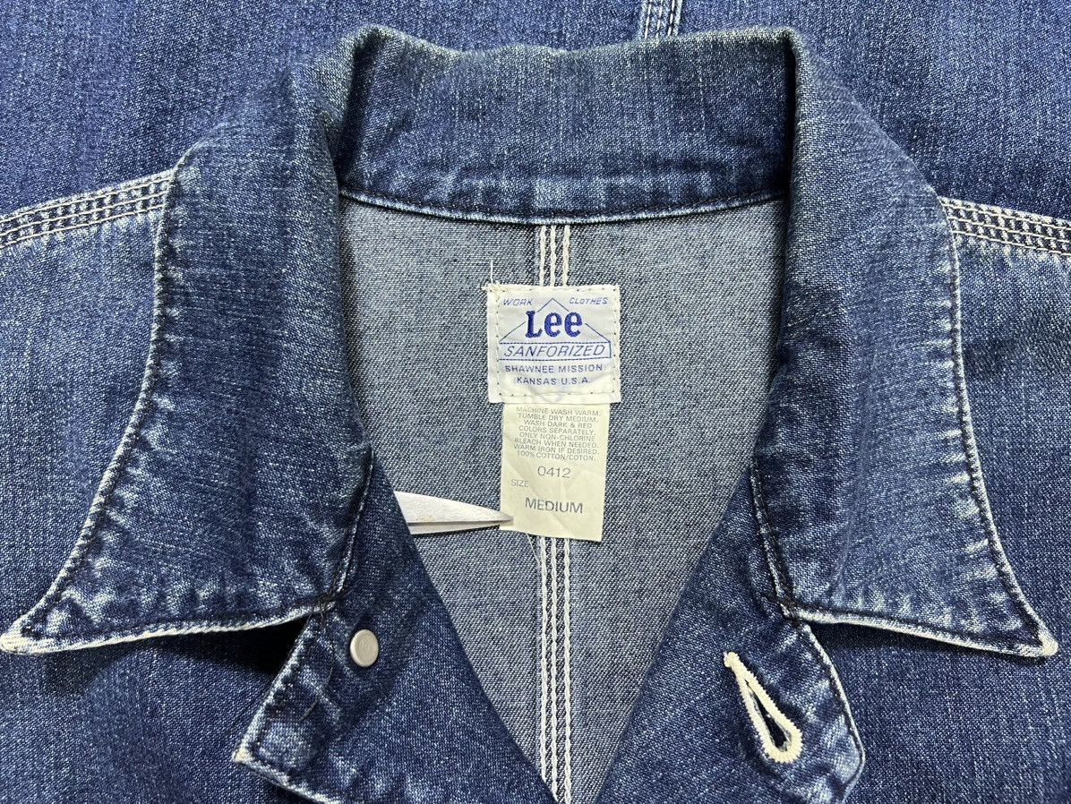 Lee Vintage Lee 0412 Repro Sanforized Chore Scovill Denim Jacket Size US M / EU 48-50 / 2 - 10 Thumbnail