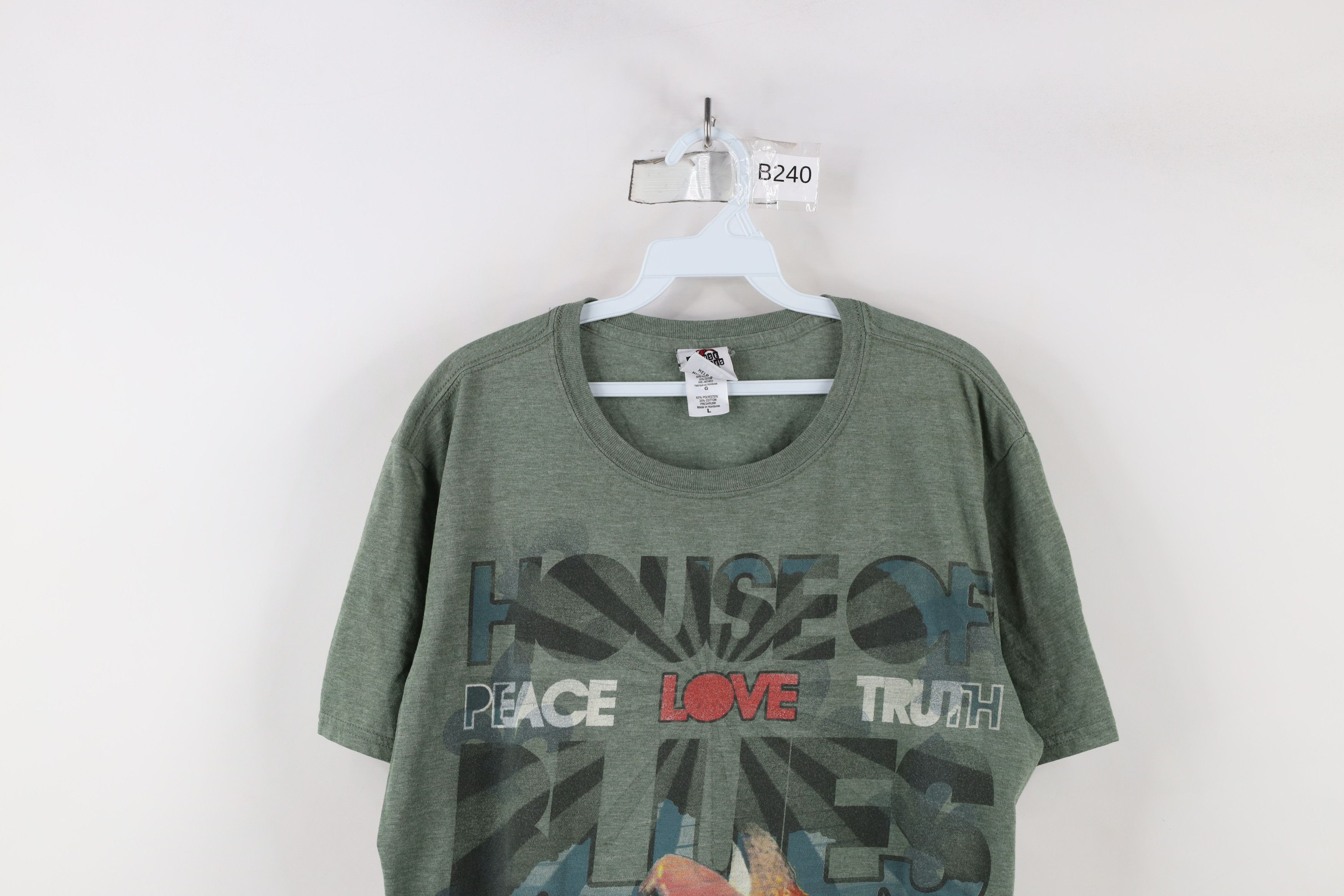 Vintage Vintage Spell All Over Print House of Blues T-Shirt Green Size US L / EU 52-54 / 3 - 2 Thumbnail