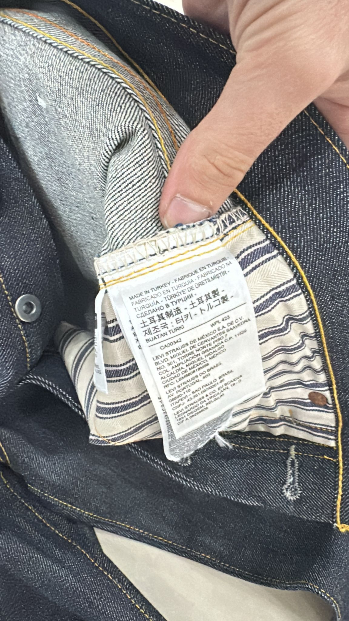 Levi's Vintage Clothing LVC Levi's Vintage Clothing 1944 S501 Perfect Imperfections Size US 30 / EU 46 - 8 Thumbnail
