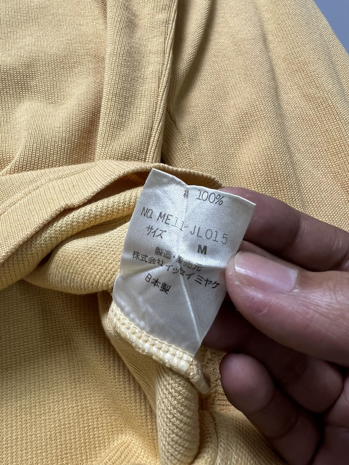 Issey Miyake × Vintage 1990s IsseyMiyake HBT Stripe Crewneck Size US M / EU 48-50 / 2 - 6 Thumbnail