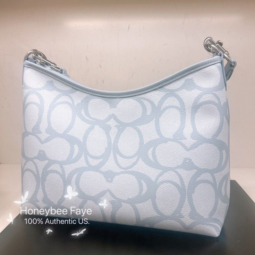 Coach Laurel Shoulder Bag In Sketch Signature Canvas CBH87 Size ONE SIZE - 7 Thumbnail