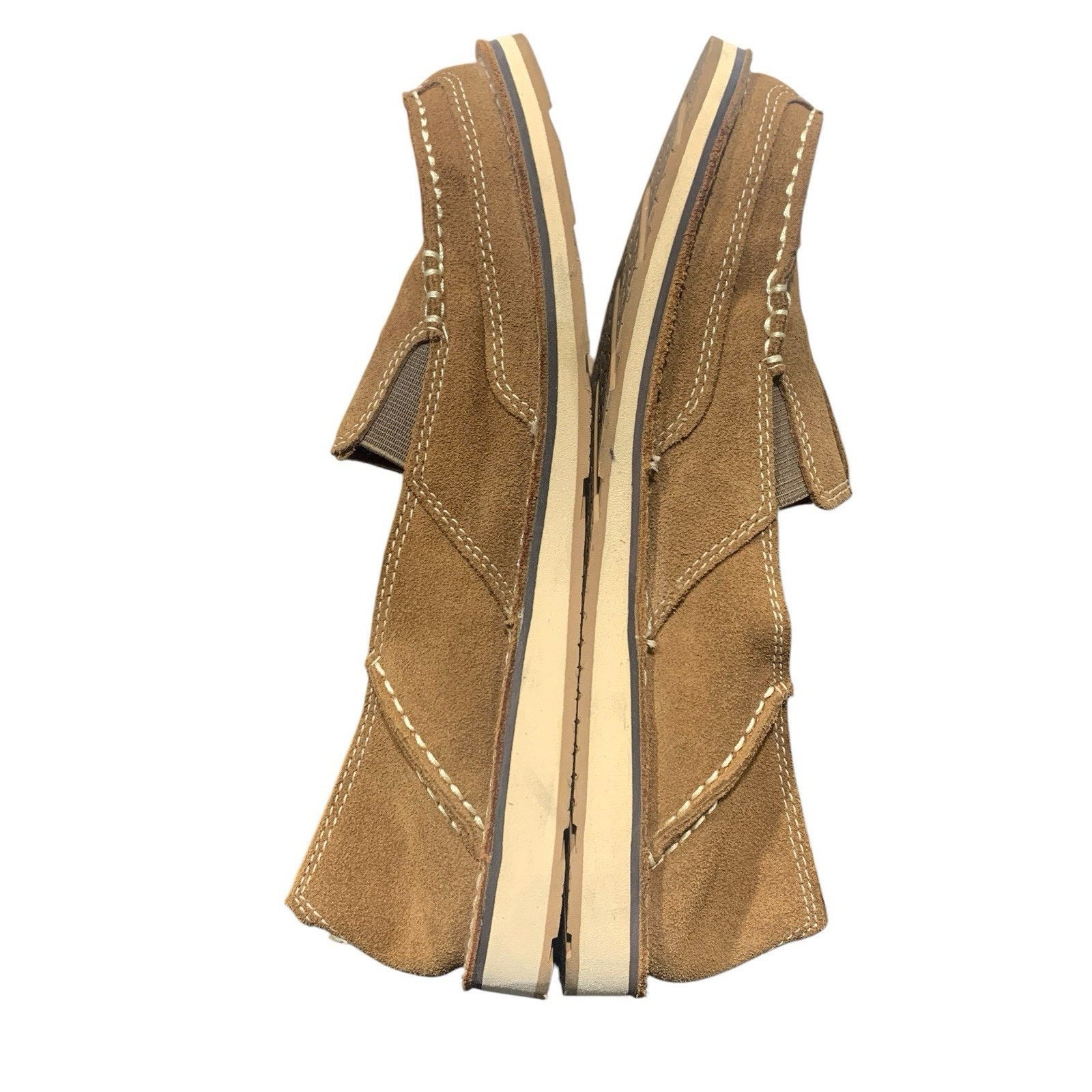 Ariat Ariat Womens Cruiser Brown Suede Leather Tooled Toe Sz 8.5 B Size US 8.5 / IT 38.5 - 5 Thumbnail