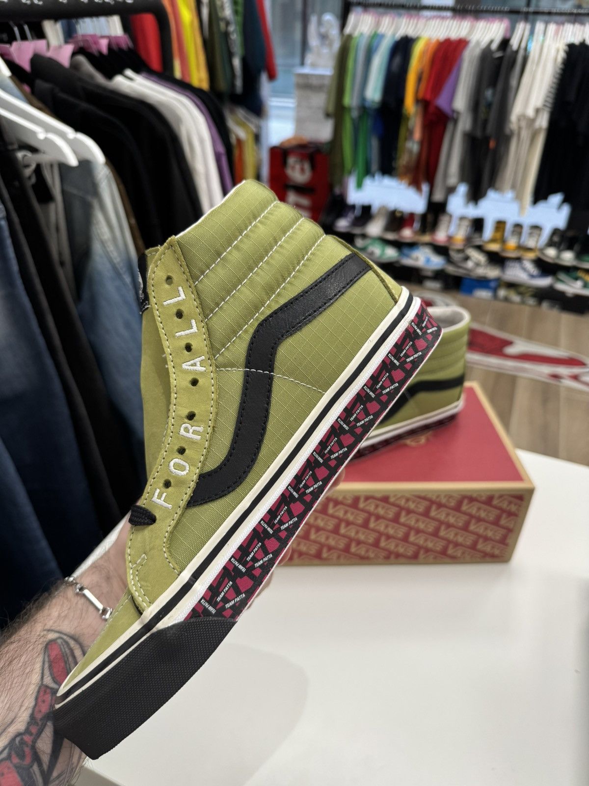 Patta × Vans Vans x patta hi olive 40,5 Size US 8 / EU 41 - 3 Thumbnail