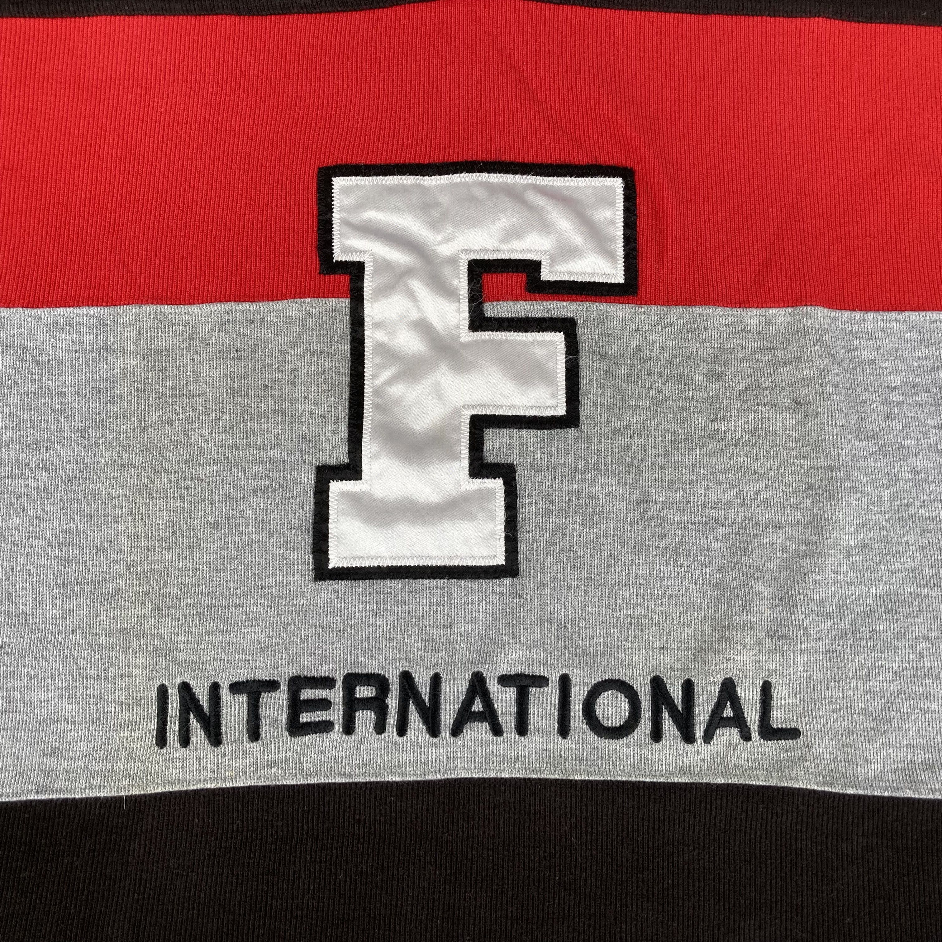 Fila × Vintage Vtg Fila International Big Logo Spellout Sweatshirt Size US M / EU 48-50 / 2 - 4 Thumbnail