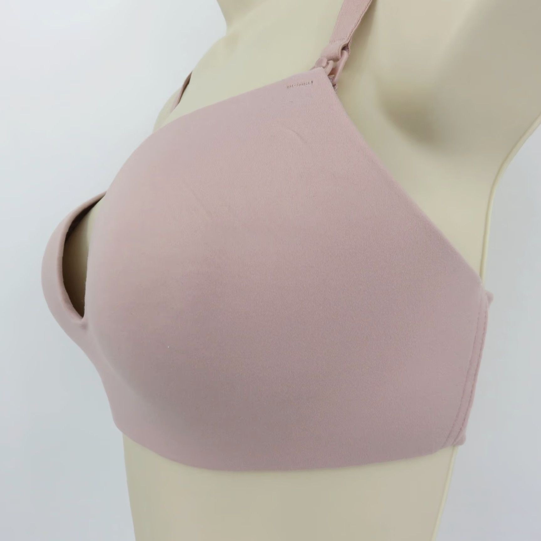 Vintage Soma Enbliss Nursing Wireless Bra 36C Pink Lightly Lined Women Size ONE SIZE - 5 Thumbnail