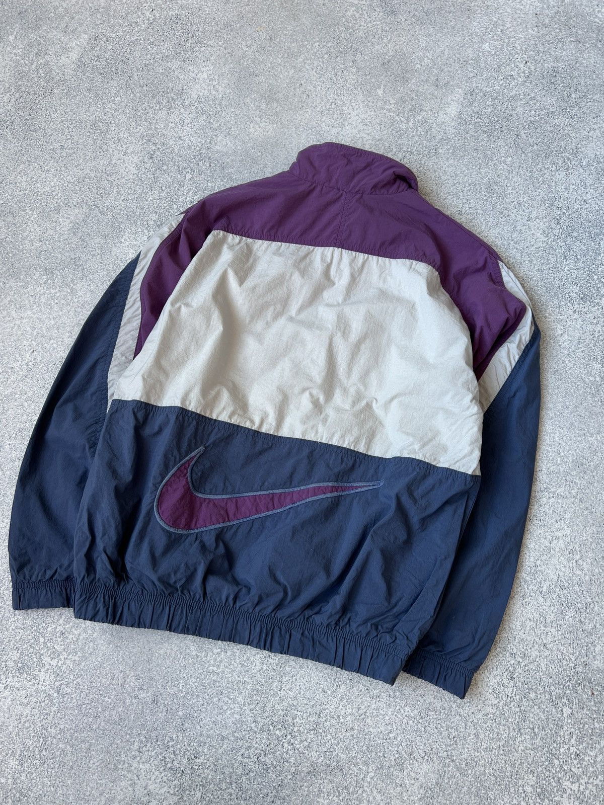 Nike × Vintage Vintage Nike Women’s zip sweatshirt big logo Size XS / US 0-2 / IT 36-38 - 10 Thumbnail