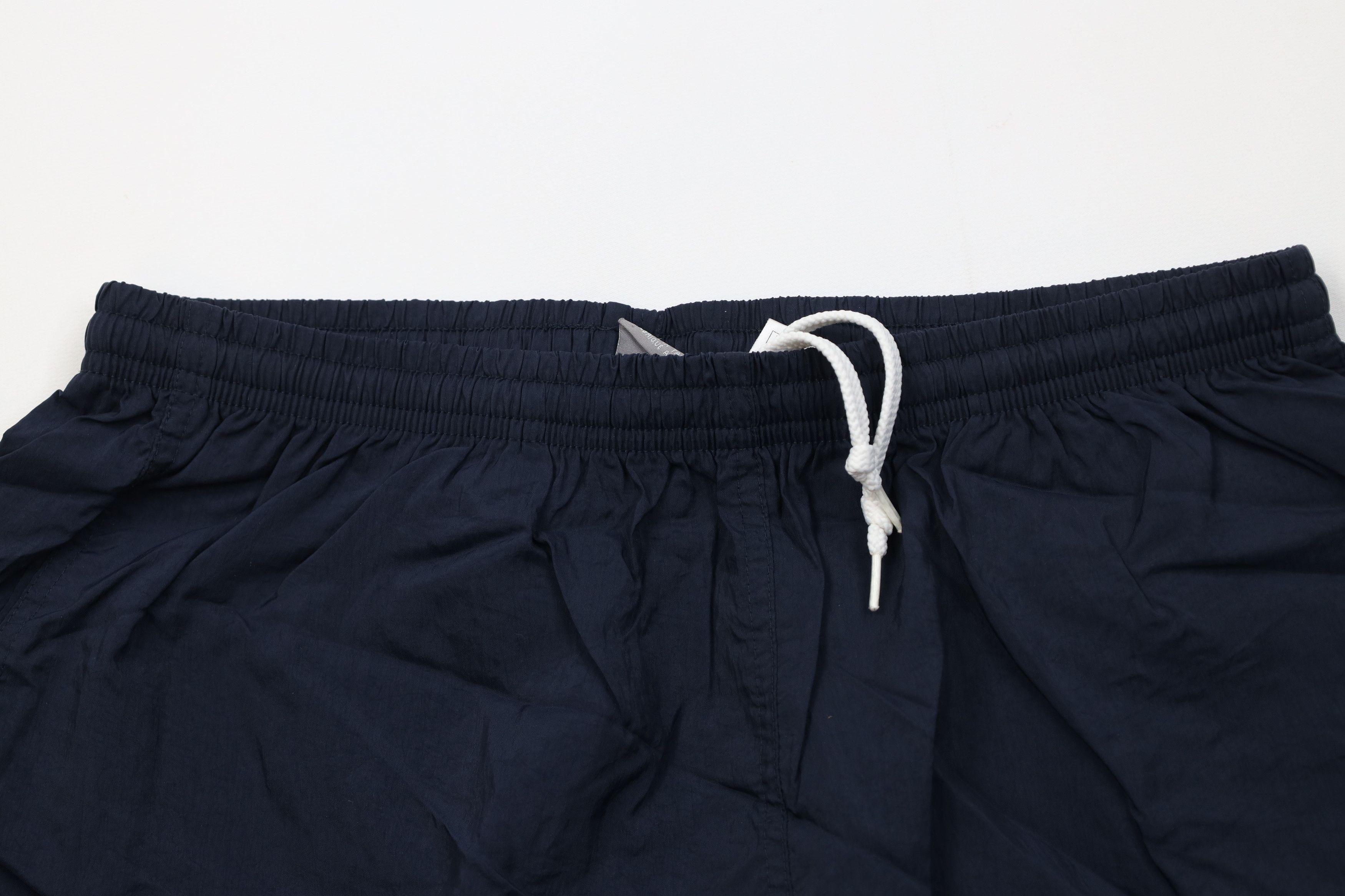 Nike Vintage Nike Mini Swoosh Running Soccer Shorts Nylon Blue Size US 34 / EU 50 - 2 Thumbnail
