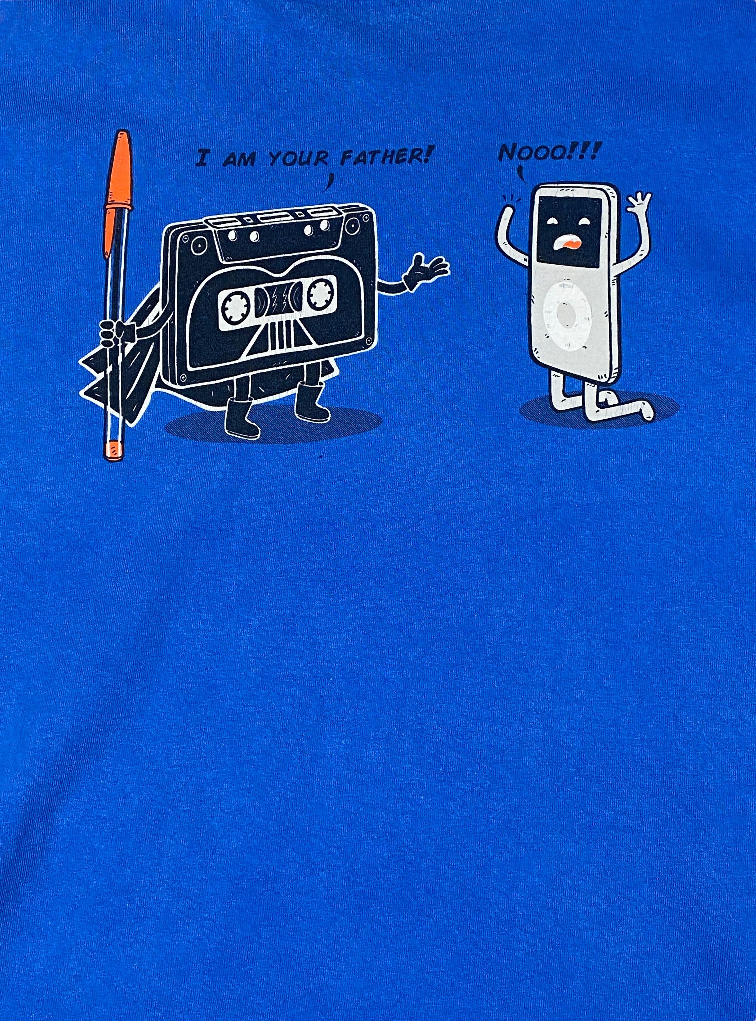 Other Vintage Graphic Sound Evolution Fun T-Shirt Oversized M743 Size US XXL / EU 58 / 5 - 4 Thumbnail