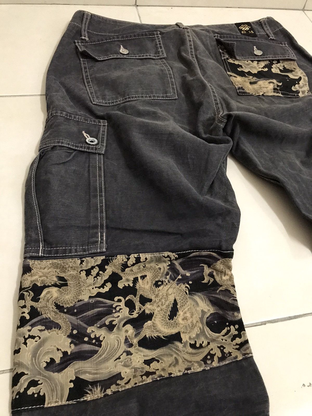 Japanese Brand × Kapital × Vintage Vintage Kargo Pants Japanese Brand Size US 33 - 7 Thumbnail