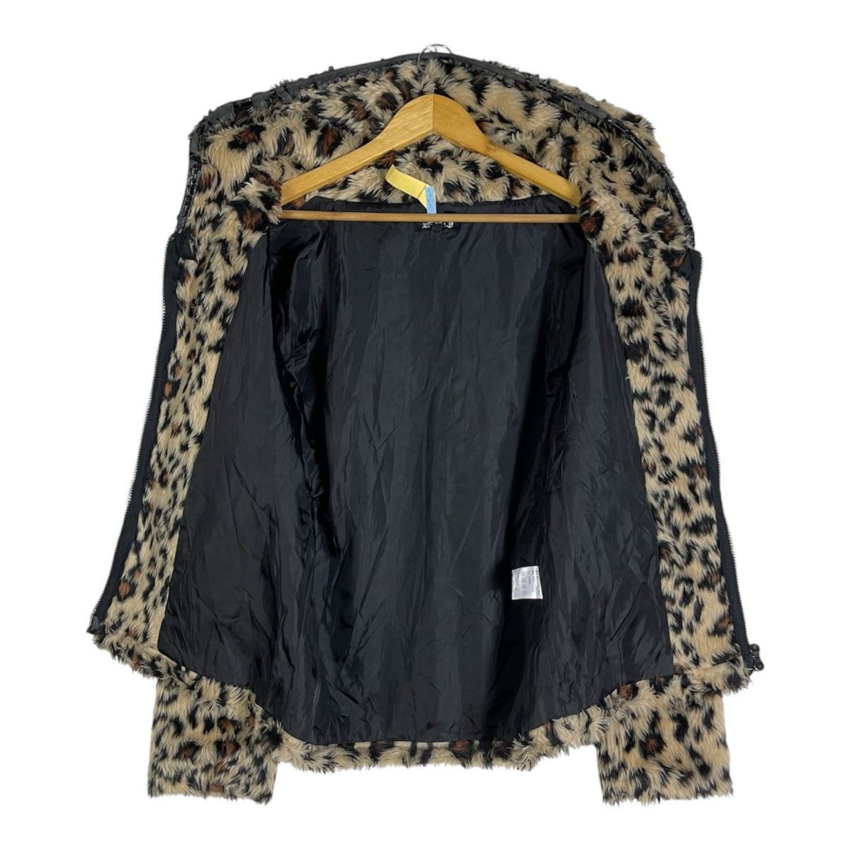 Vintage Japanese Fur Zipper Hooded ISWN LGB Style