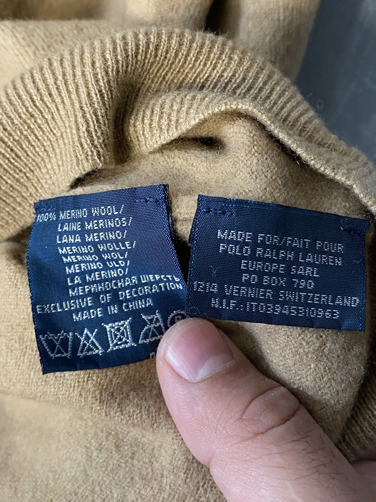 Ralph Lauren Vintage Polo Ralph Lauren Sweater Knit Designer Wool Size US XL / EU 56 / 4 - 4 Thumbnail