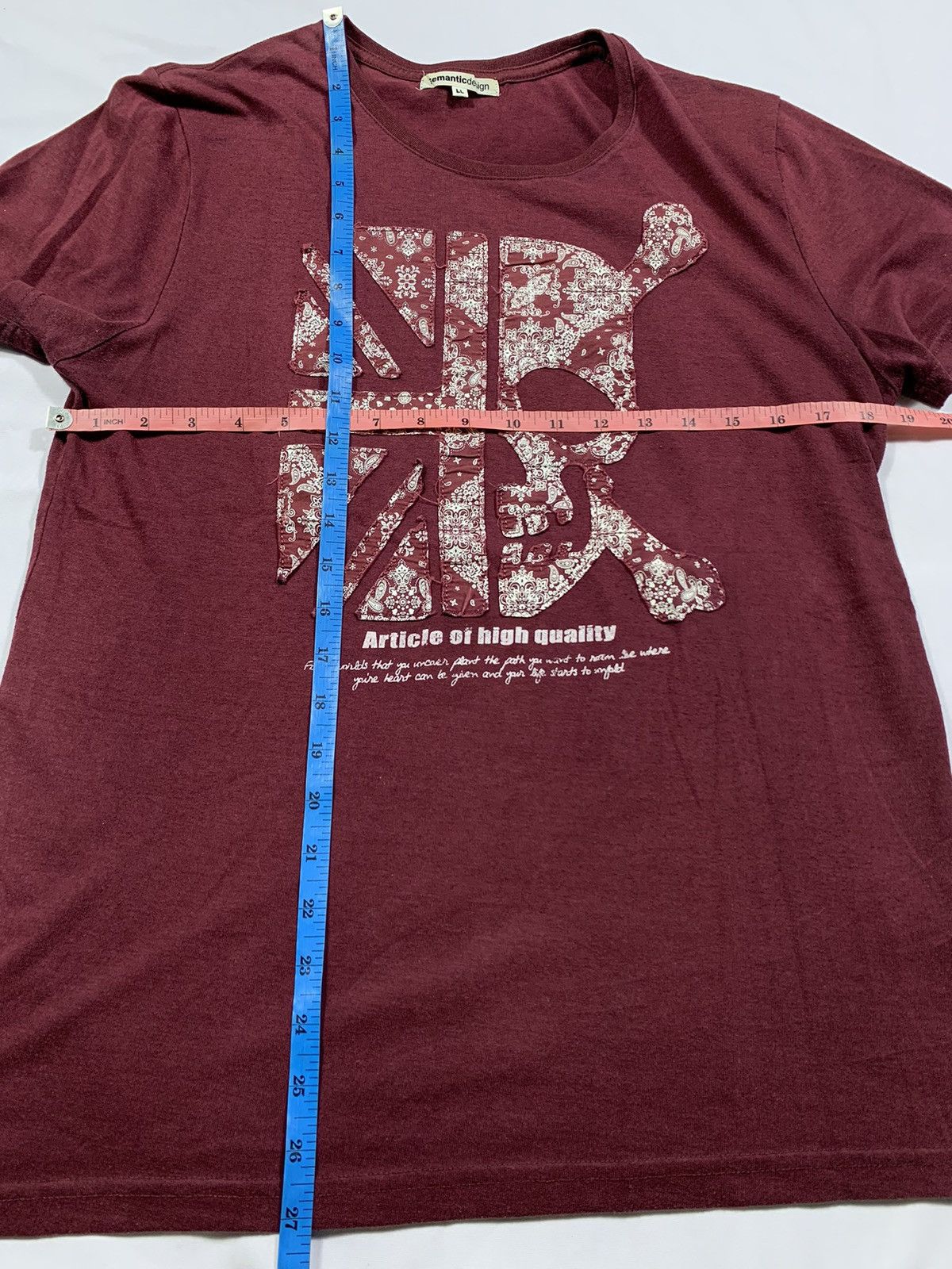 semanticdesign SEMANTIC ARCHIVE DESIGN SKULL ARTICLE OR HIGH TEE Size US L / EU 52-54 / 3 - 7 Thumbnail
