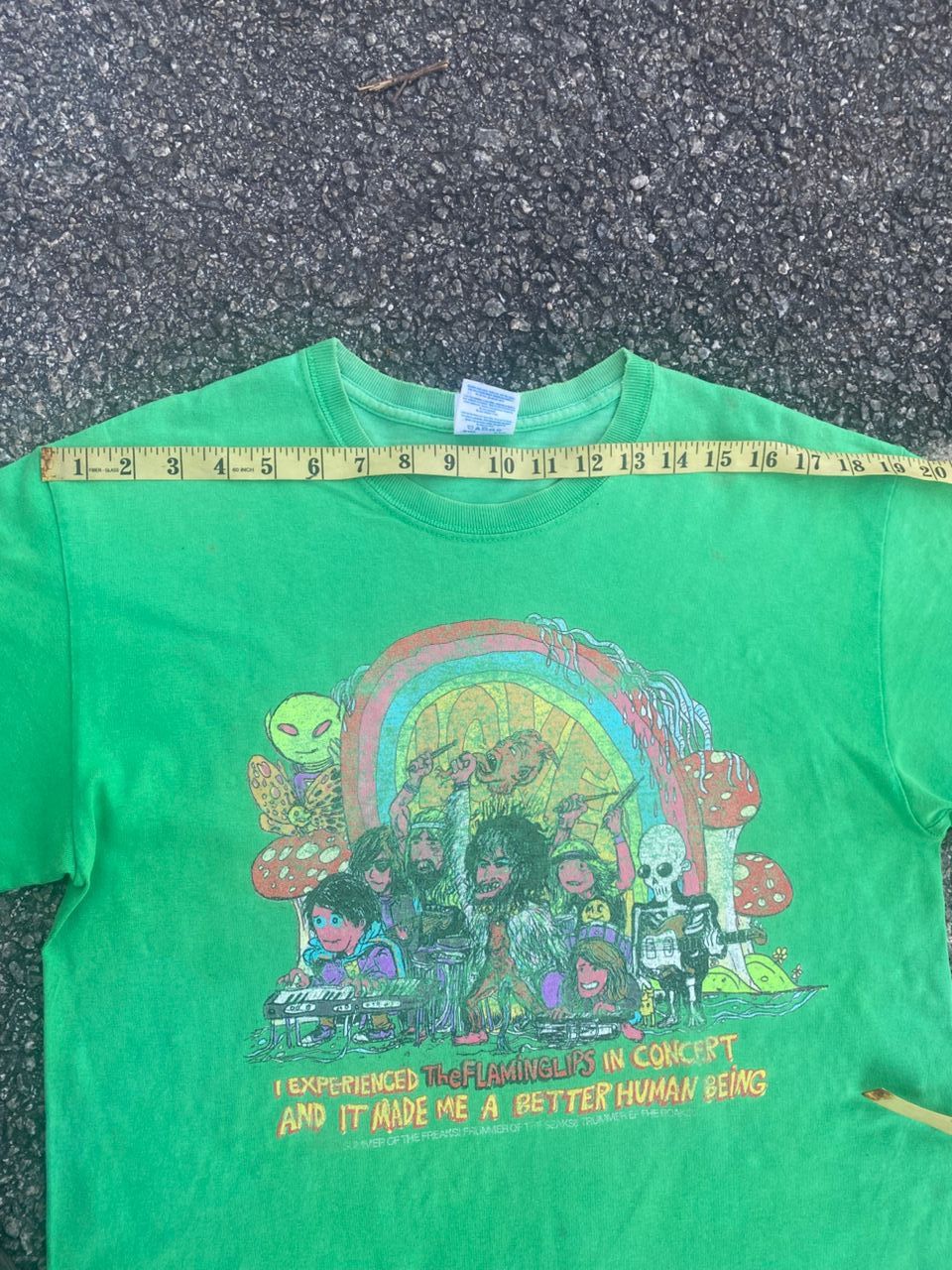 Band Tees Vintage The Flaming lips In Concert Grunge Band Tshirt Size US M / EU 48-50 / 2 - 7 Thumbnail
