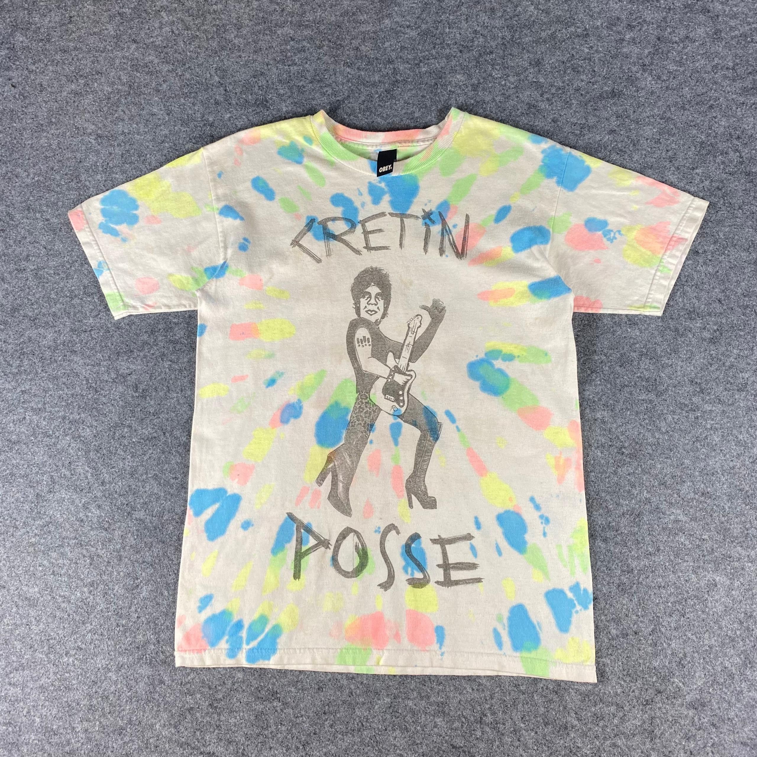 Obey Vintage Obey Krettin Posse Tshirt Size US S / EU 44-46 / 1 - 1 Thumbnail
