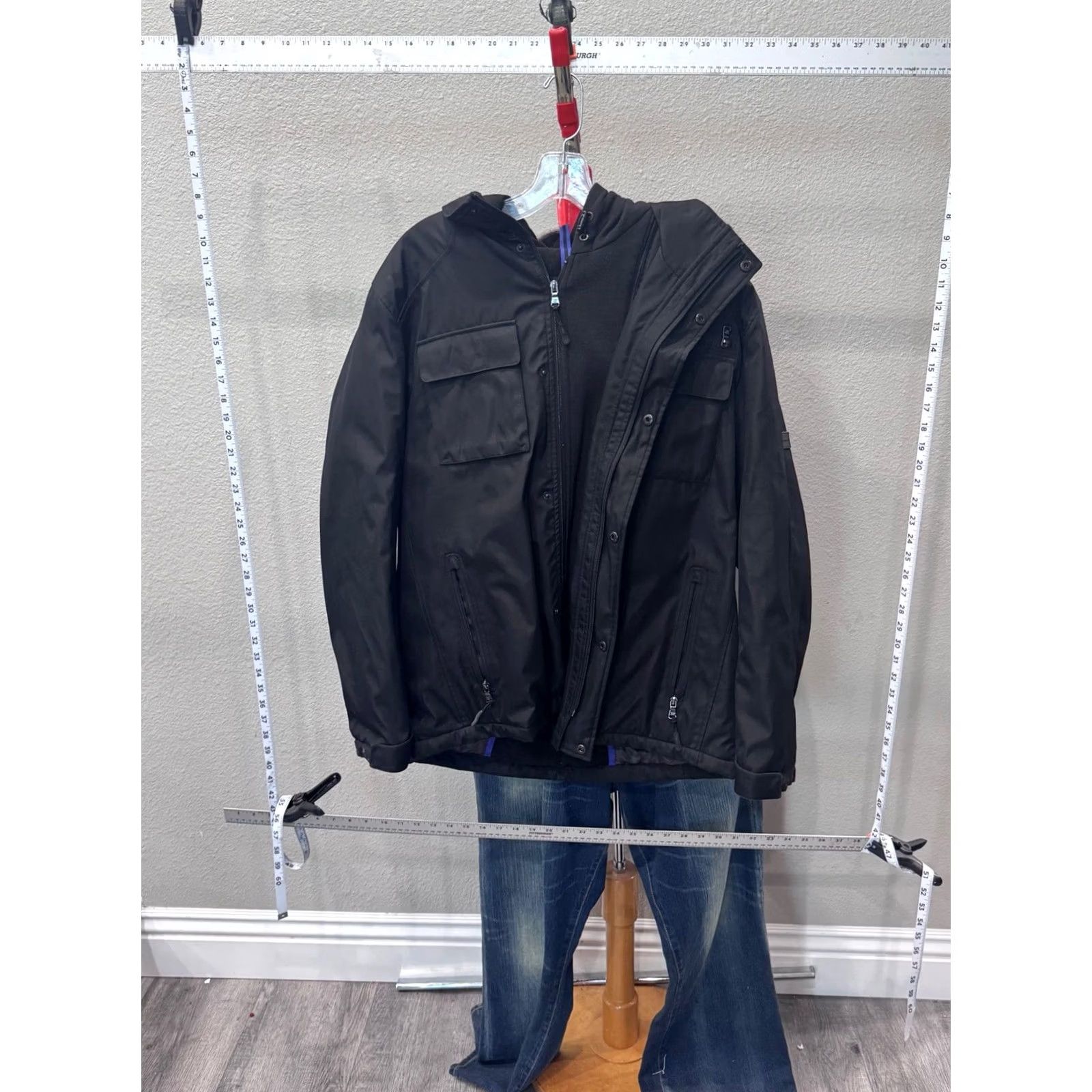 Calvin Klein Calvin Klein Hooded Jacket Medium M Thick Shell Lined Zippered Multicolor Mens Size US M / EU 48-50 / 2 - 2 Thumbnail