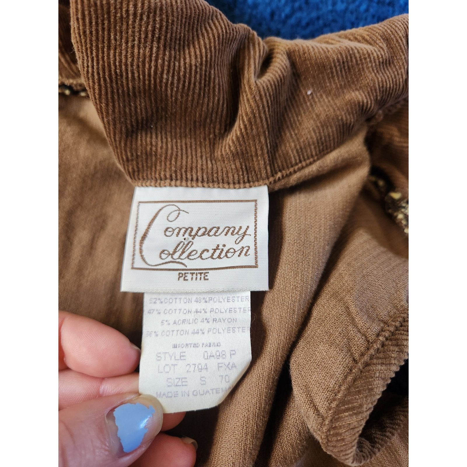 Other Vintage Company Collection Petite Safari Women's Vest- Sm Size S / US 4 / IT 40 - 6 Thumbnail