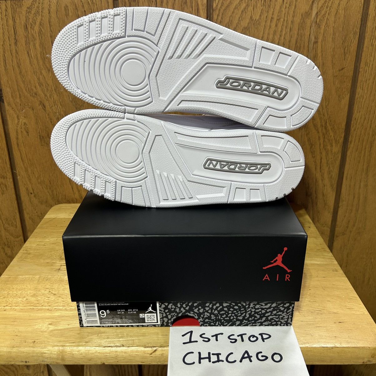 Jordan Brand Air Jordan 3 Retro Pure Money 2025 CT8532-111 Men’s 9.5 NEW Size US 9.5 / EU 42-43 - 7 Thumbnail