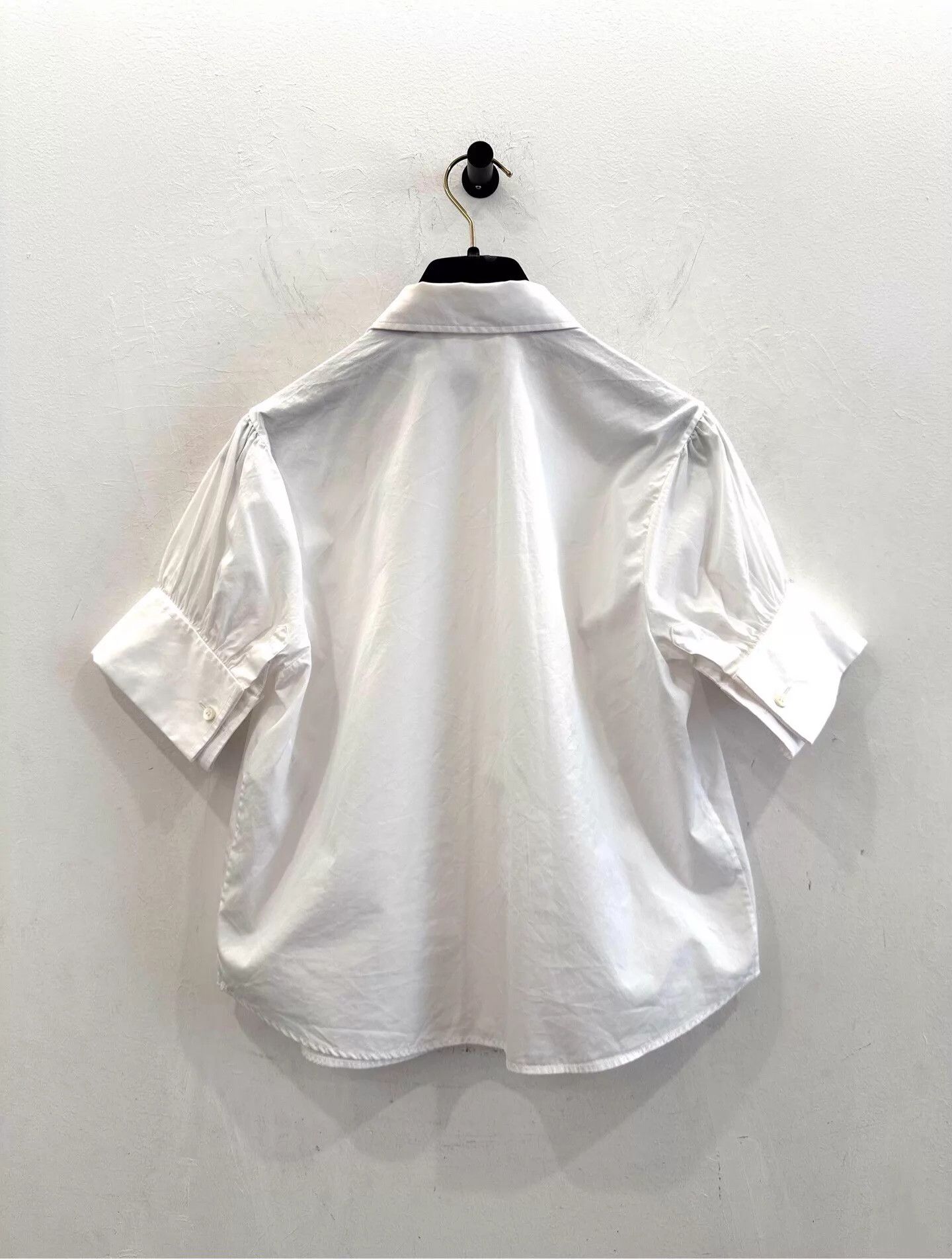 Dior Dior women's white puffed sleeves black bee embroidery shirt Size XXS / US 00 / IT 34 - 3 Thumbnail