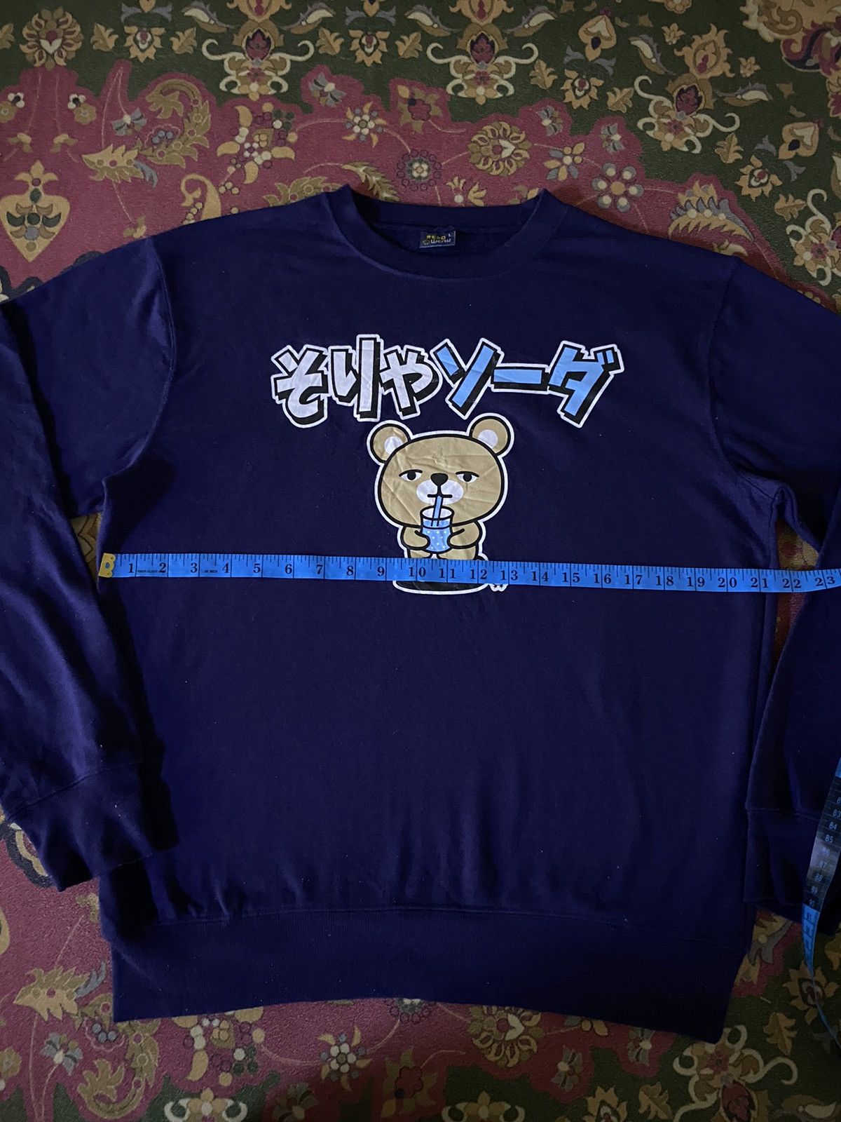 Anime × Japanese Brand Japanese Brand Anima Over Print Sweatshirt Size US L / EU 52-54 / 3 - 9 Thumbnail