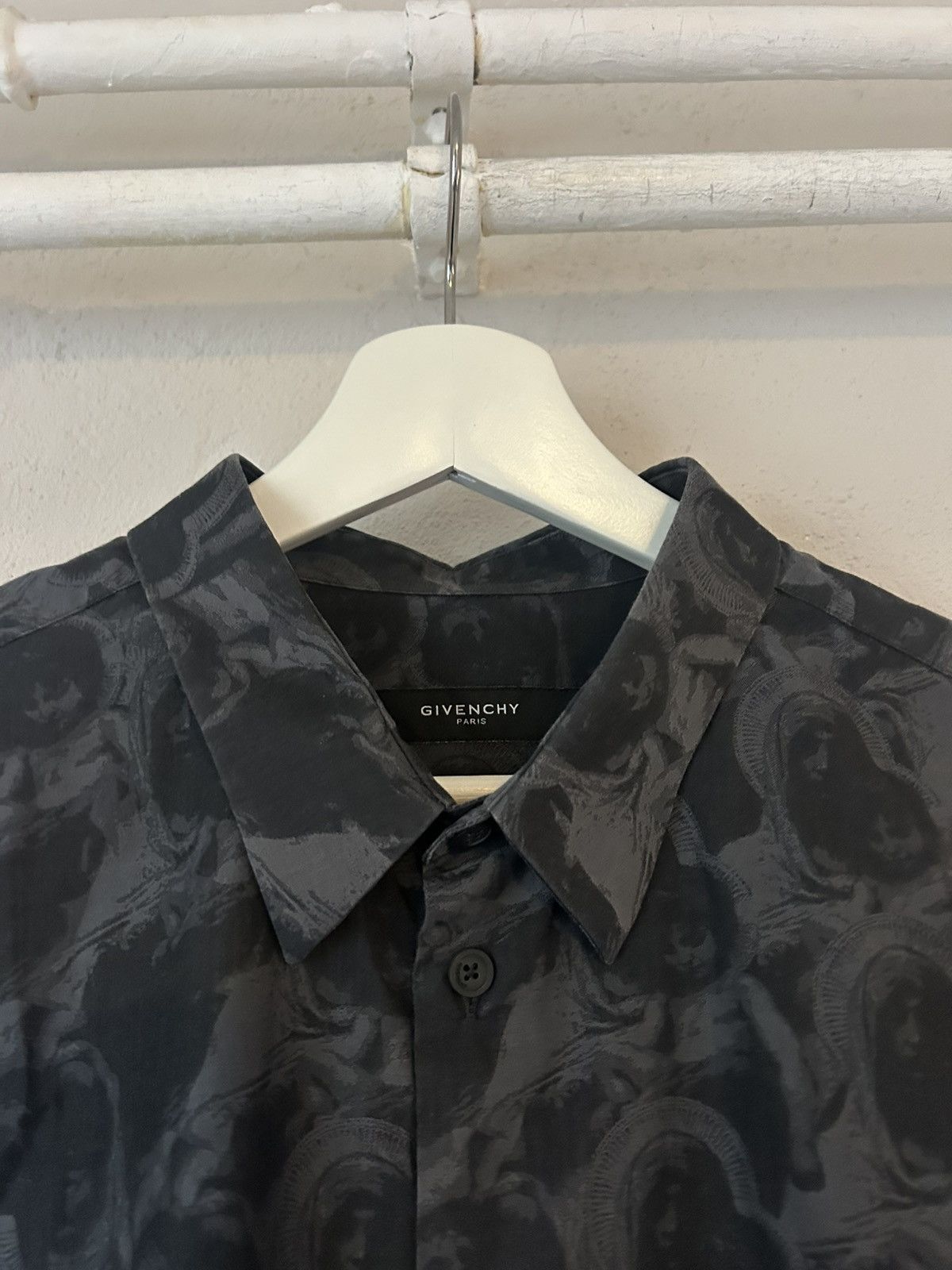 Givenchy Givenchy Madonna Print Cotton Shirt - Size 44 Size US XL / EU 56 / 4 - 7 Thumbnail