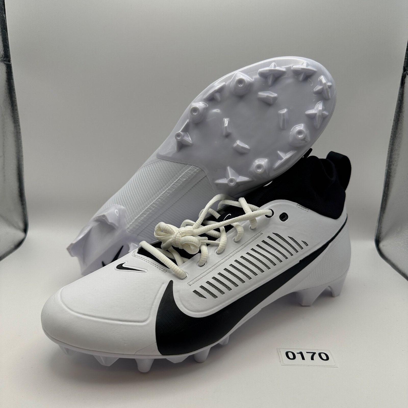 Nike NIKE Men's 13 Vapor Edge PRO 360 2 Football Cleats White Size US 13 / EU 46 - 1 Thumbnail