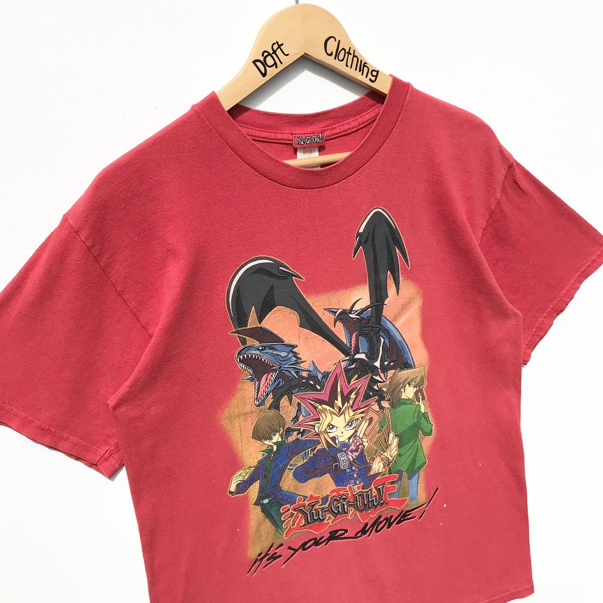 Anime Y2K Vintage Yu-Gi-Oh! Manga Series Shirt SunFaded Size US M / EU 48-50 / 2 - 5 Thumbnail