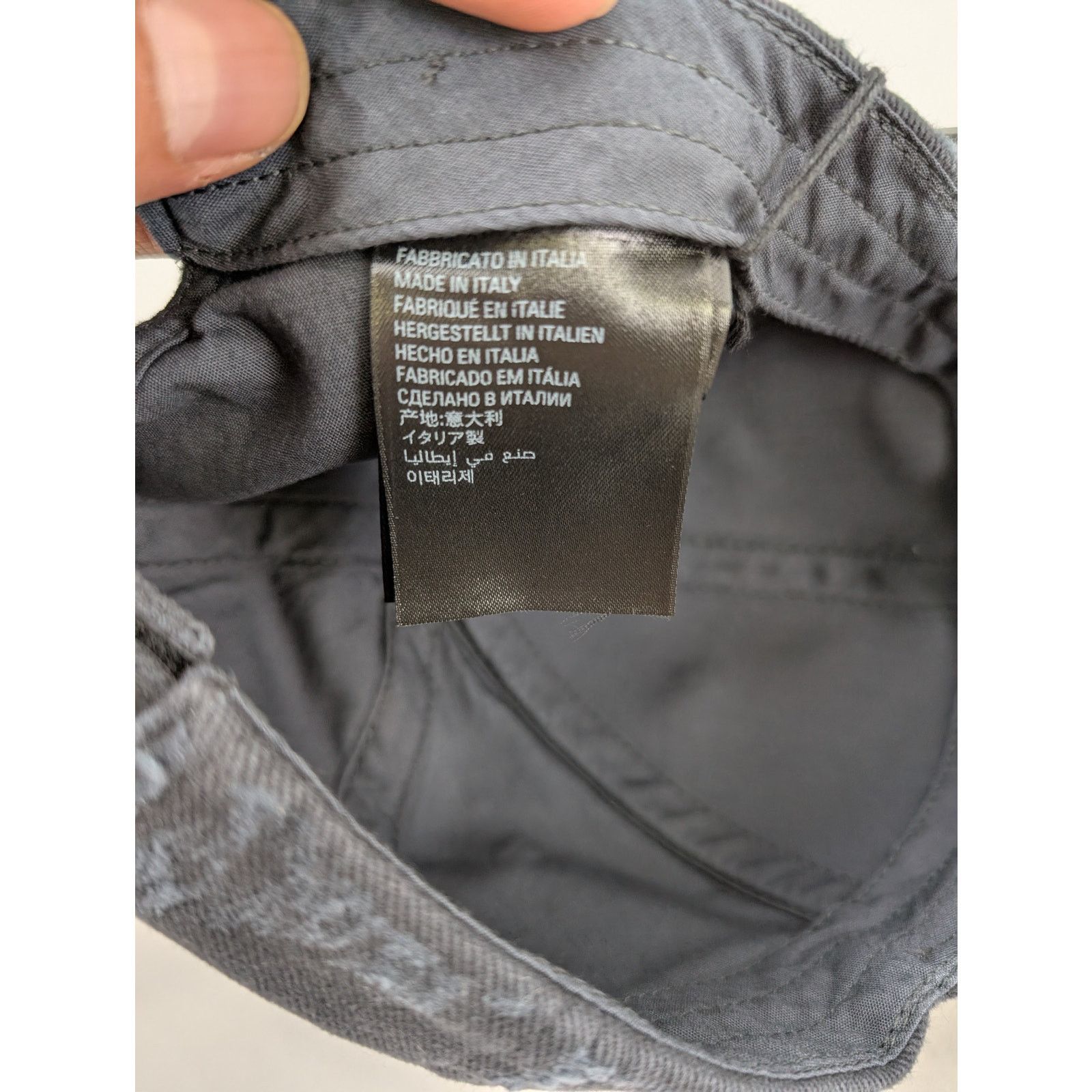 Balenciaga o1rshd1 Size: S / Men's Backwards Hat / Cap in Black Size ONE SIZE - 9 Thumbnail