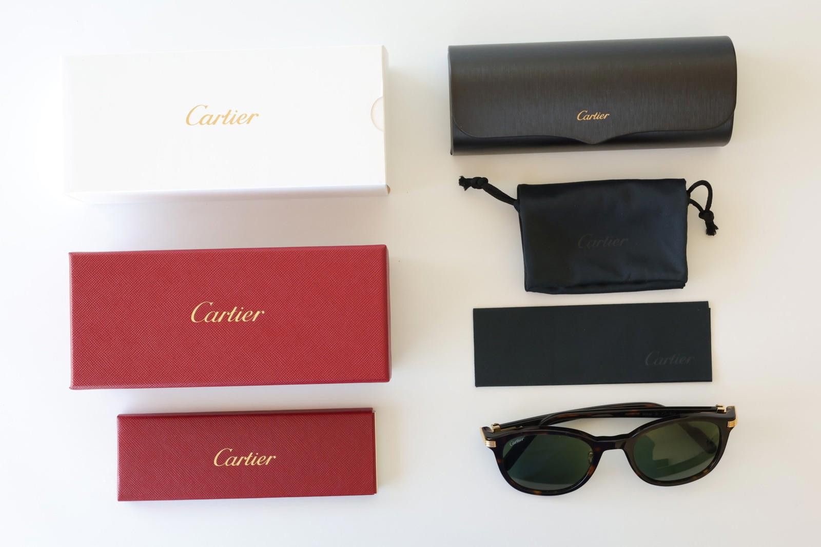 Cartier New Cartier eyewear sunglasses eyeglasses CT0302S 006 havana Size ONE SIZE - 2 Thumbnail