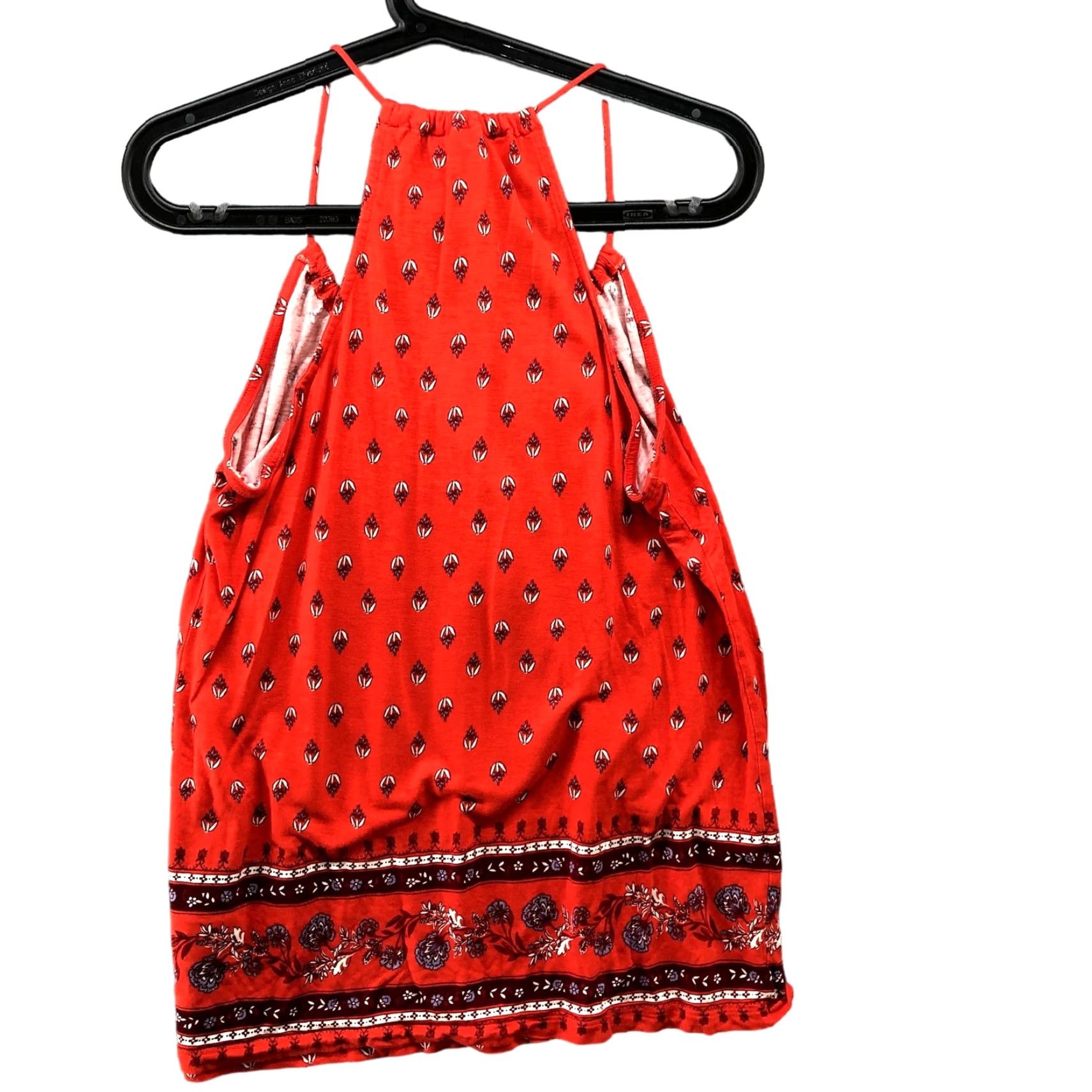 Old Navy Old Navy Cami Womens S Relaxed Tank Top Red Boho Print Sleeveless Size S / US 4 / IT 40 - 2 Thumbnail