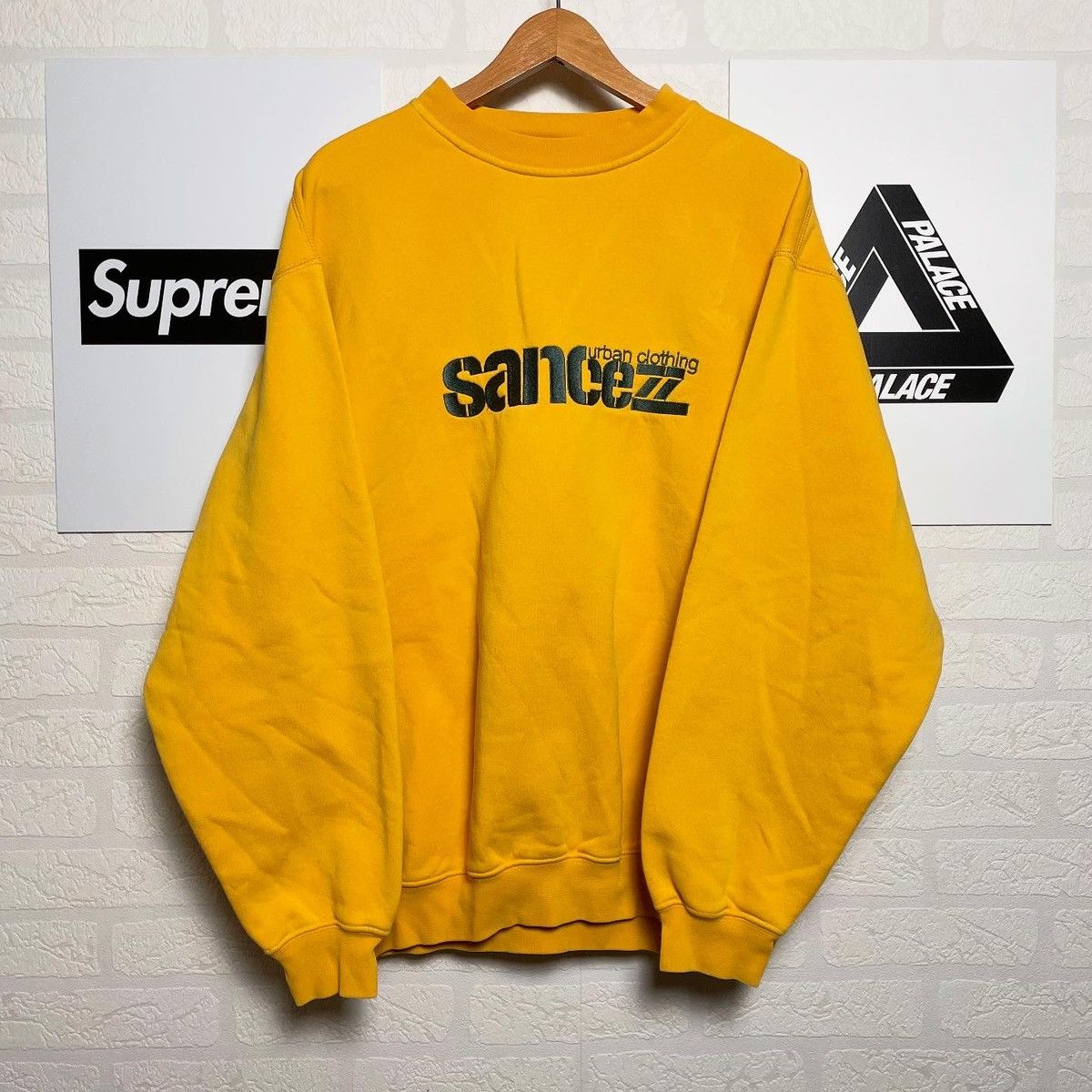 Vintage Vintage SANCEEZZ SKATEGANG SWEATSHIRT CENTER LOGO SKATE L Size US L / EU 52-54 / 3 - 1 Thumbnail