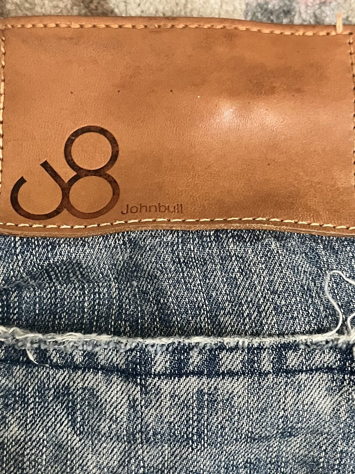 Johnbull Vintage John Bull Cargo Mudwash Honeycomb Denim Size US 33 - 11 Thumbnail