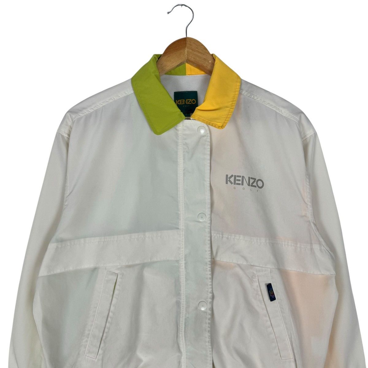 Kenzo 🌟KENZO GOLF COLORWAY LIGHT ZIPPER JACKET Size S / US 4 / IT 40 - 3 Thumbnail
