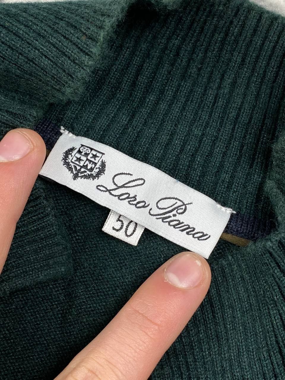 Loro Piana Vintage Loro Piana Knit Wool Lana Sweater 1/4 button Men Size US M / EU 48-50 / 2 - 6 Thumbnail
