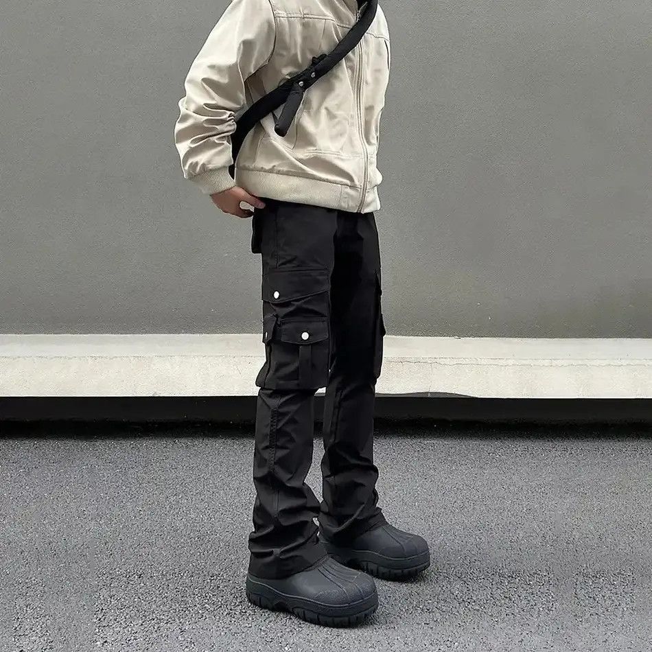 Japanese Brand × Vintage Cargo Pants Men Streetwear Y2k Multi-pocket Size US 30 / EU 46 - 5 Thumbnail